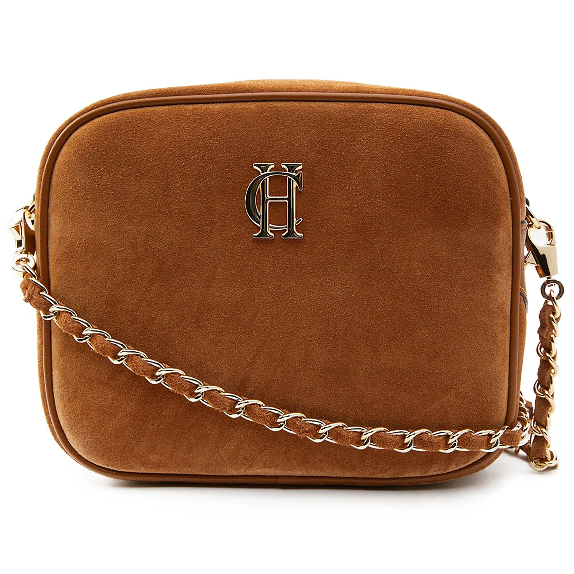 Product image 1 of 5 of Holland Cooper Women's Soho Camera Bag - Tan Suede