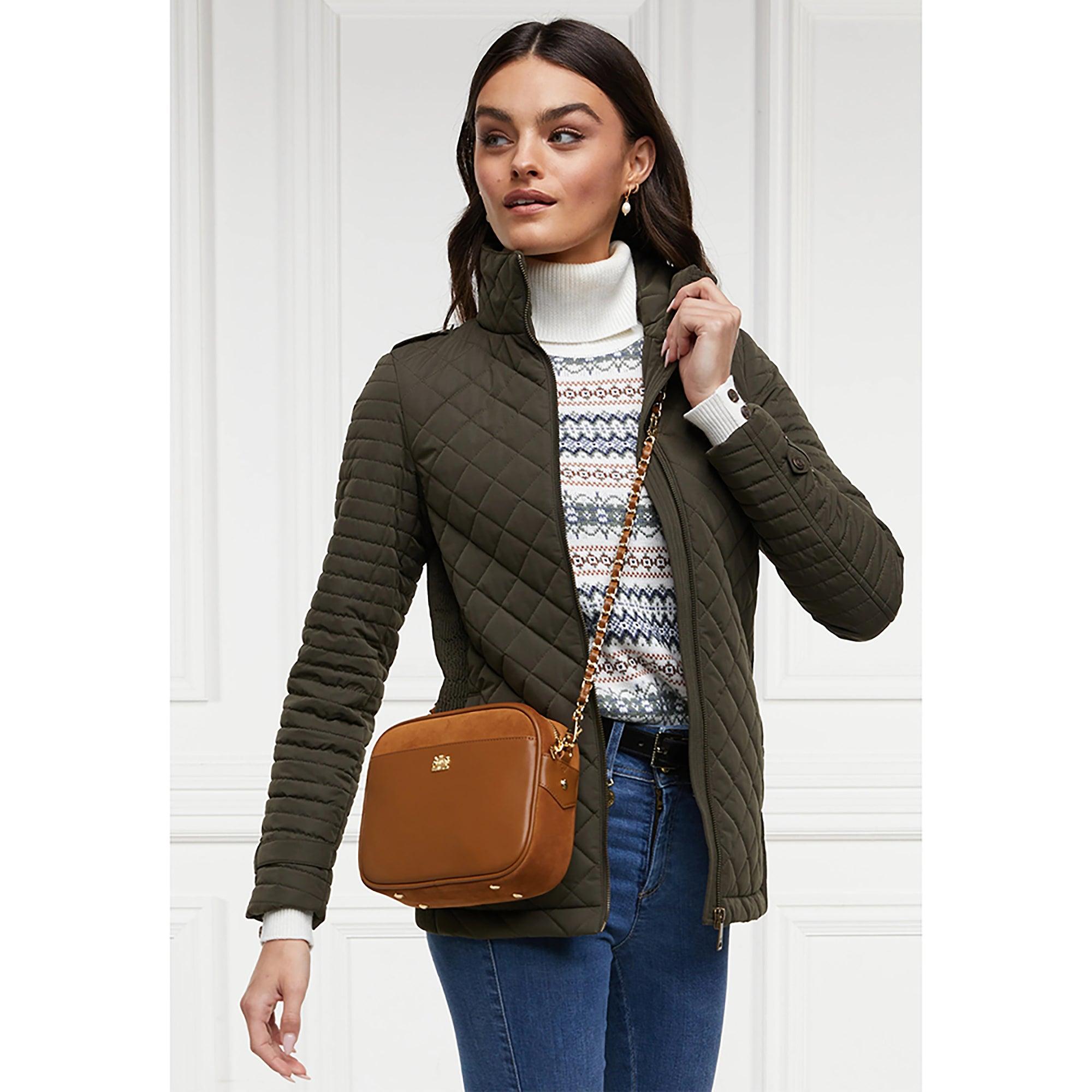 Product image 2 of 5 of Holland Cooper Women's Soho Camera Bag - Tan Suede