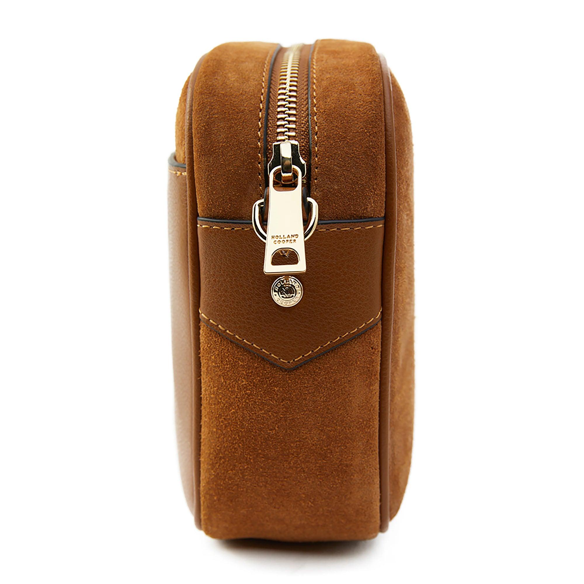 Product image 4 of 5 of Holland Cooper Women's Soho Camera Bag - Tan Suede