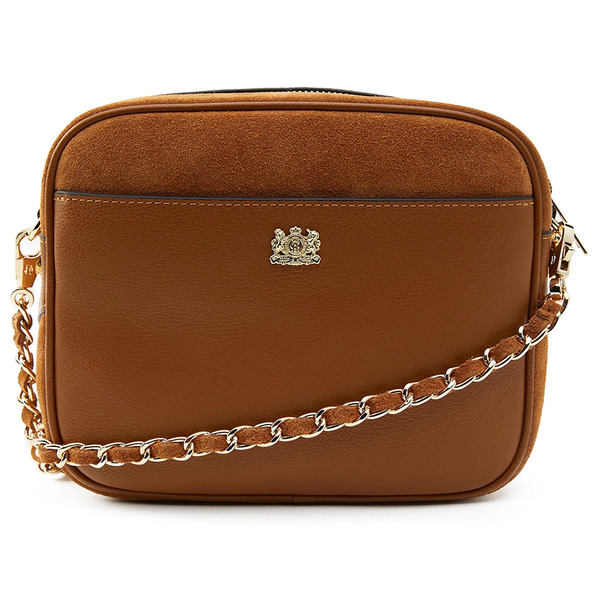 Product image 5 of 5 of Holland Cooper Women's Soho Camera Bag - Tan Suede