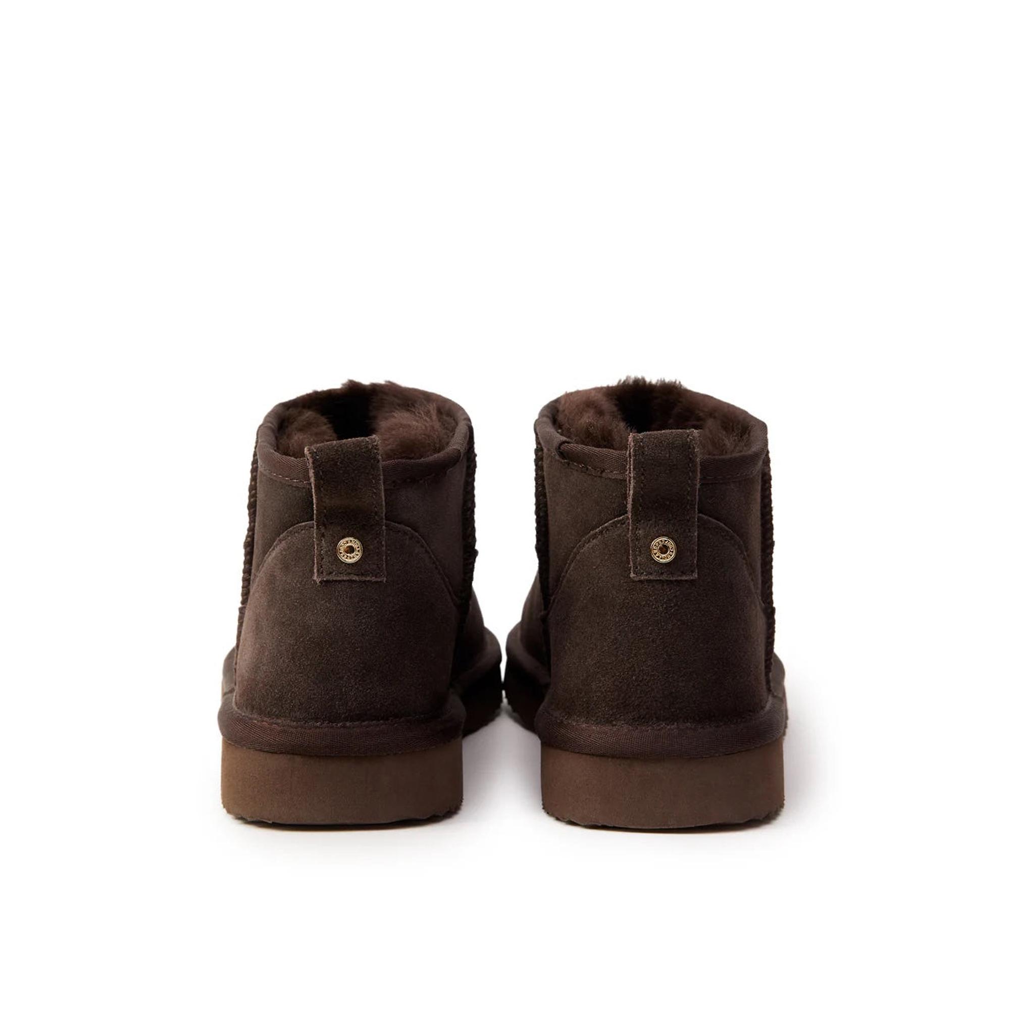 Product image 4 of 6 of Holland Cooper Women's Ultra Mini Shearling Boots - Chocolate