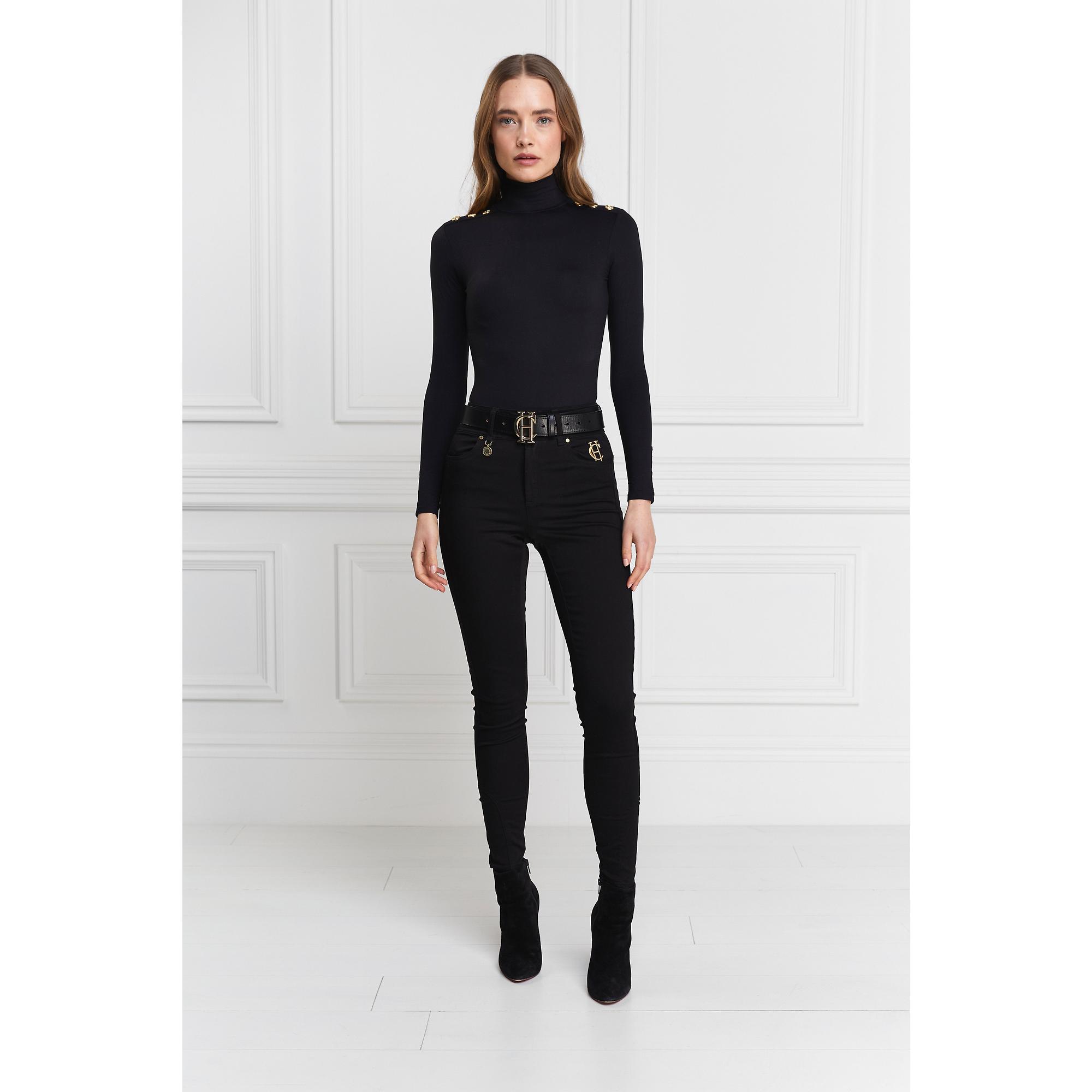 Product image 2 of 7 of Holland Cooper Women's Jodhpur Jeans - Black