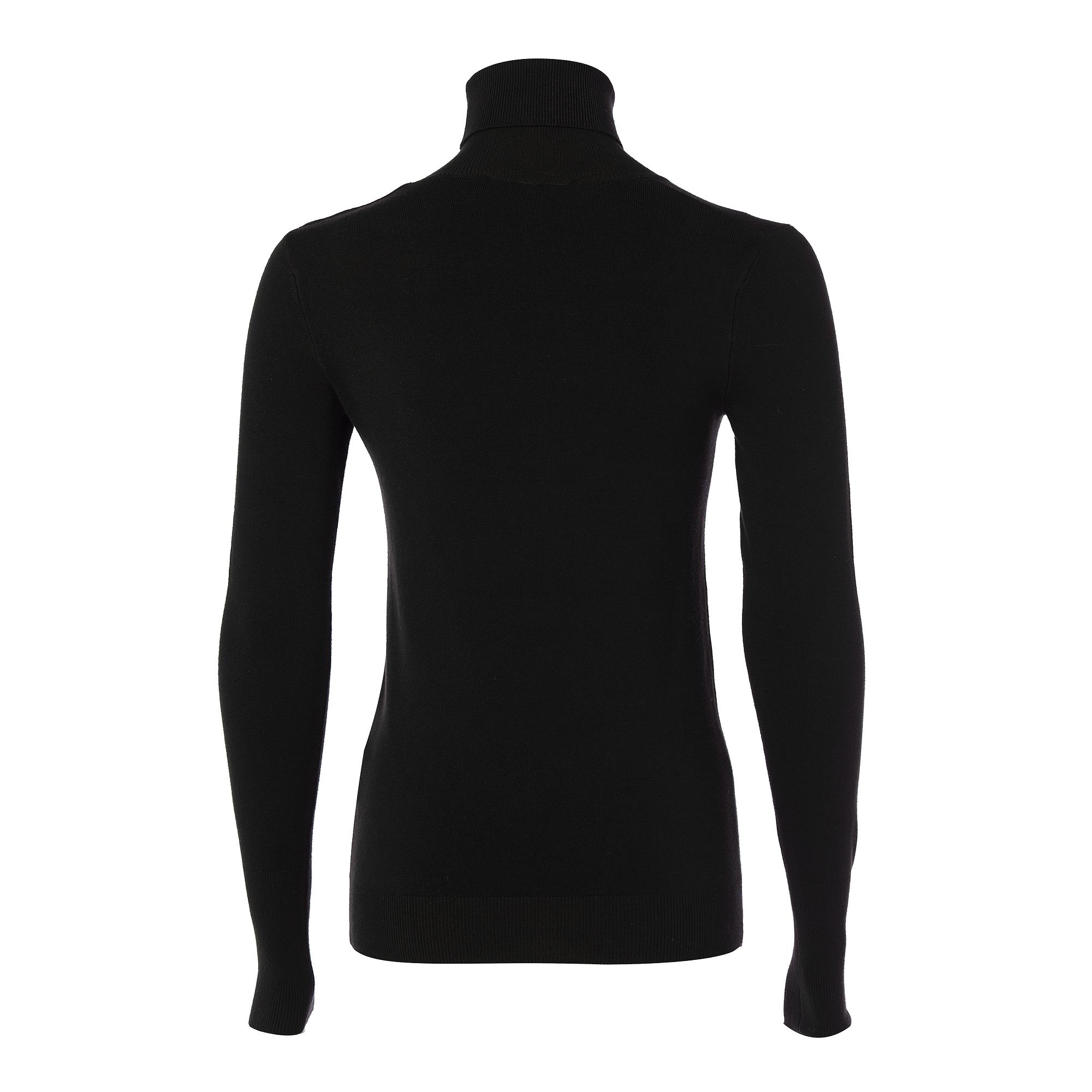 Product image 2 of 11 of Holland Cooper Women's Buttoned Knit Roll Neck - Black
