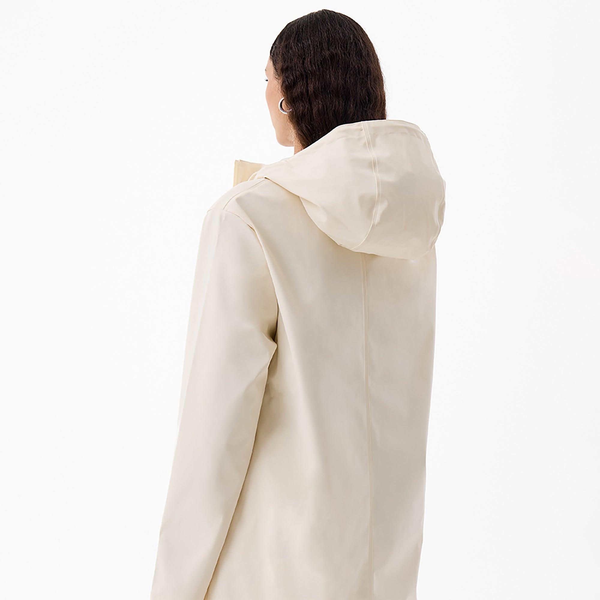 Product image 3 of 4 of Hunter Andrea PU Rain Coat - Antique White