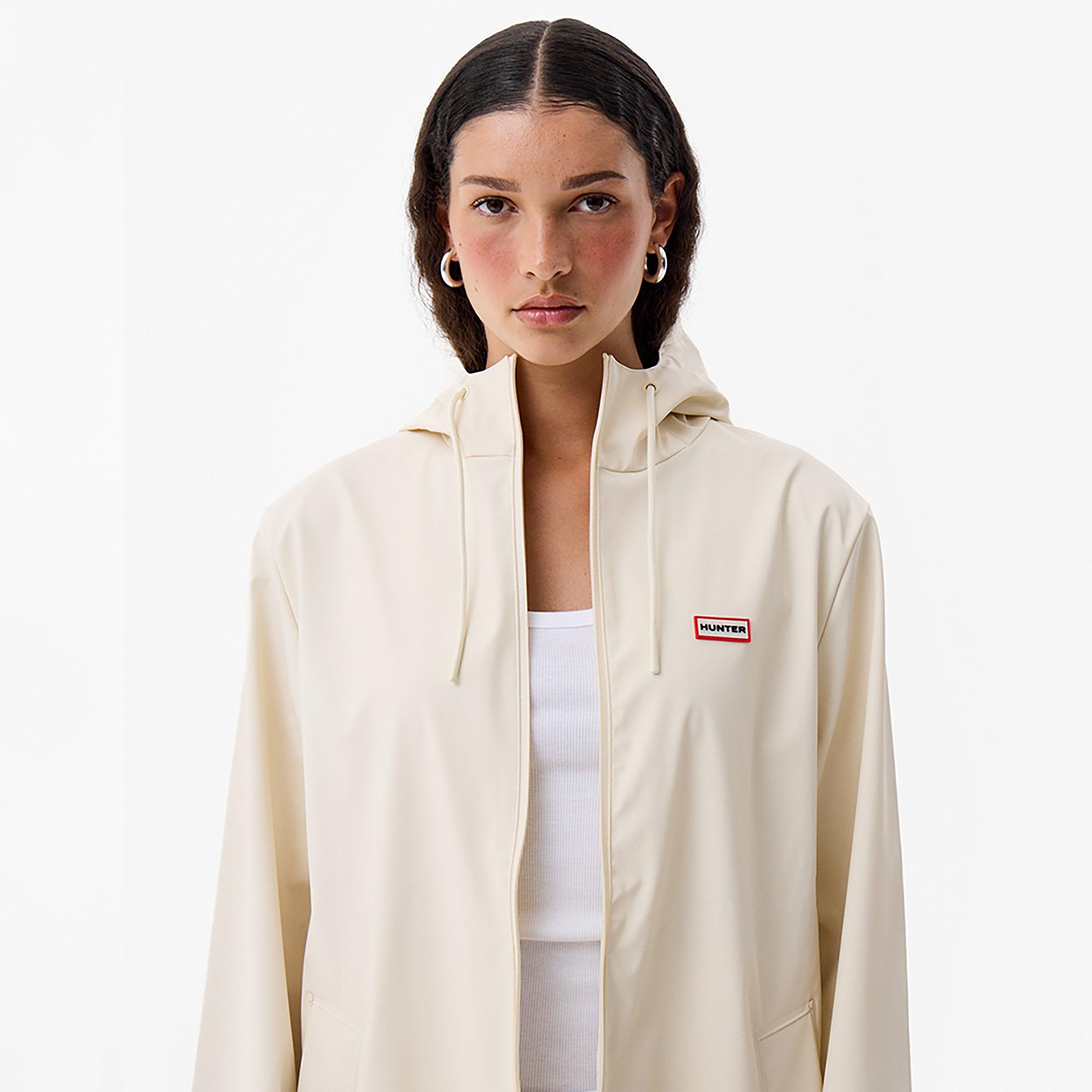 Product image 4 of 4 of Hunter Andrea PU Rain Coat - Antique White