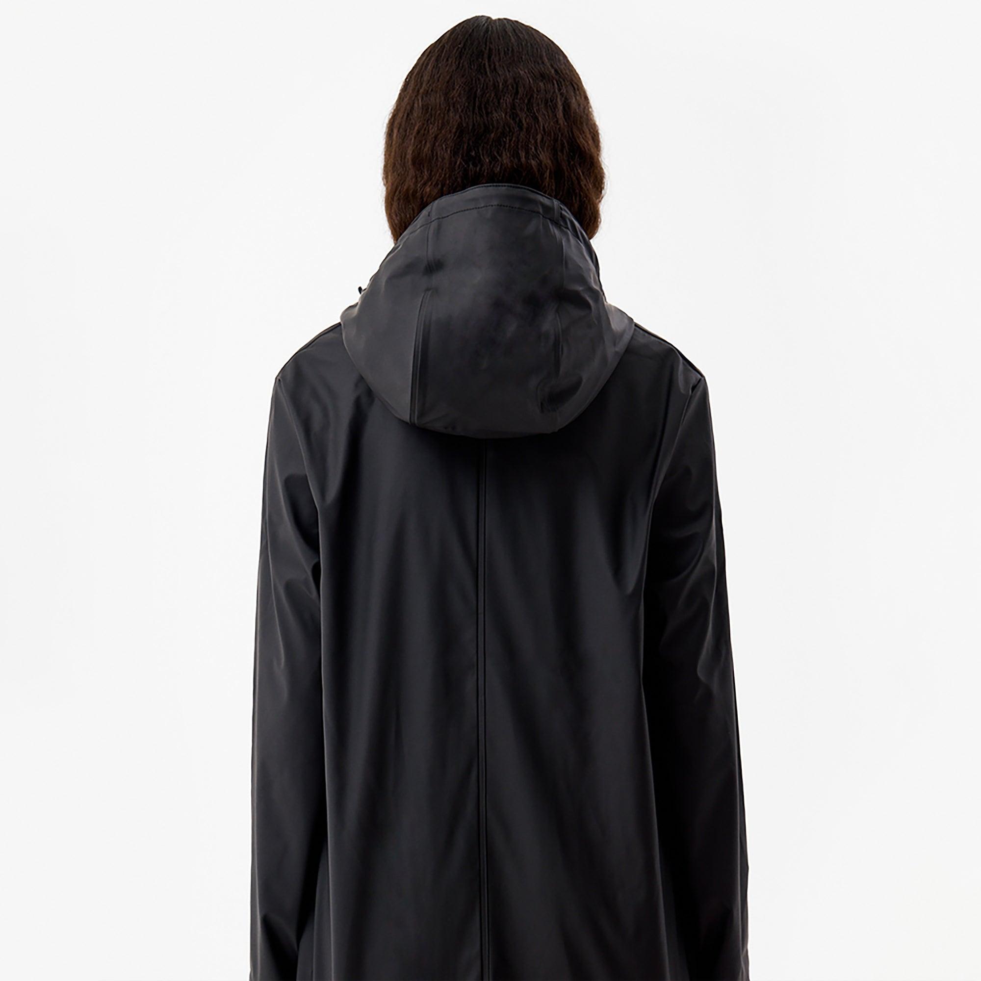 Product image 4 of 5 of Hunter Andrea PU Rain Coat - Hunter Black