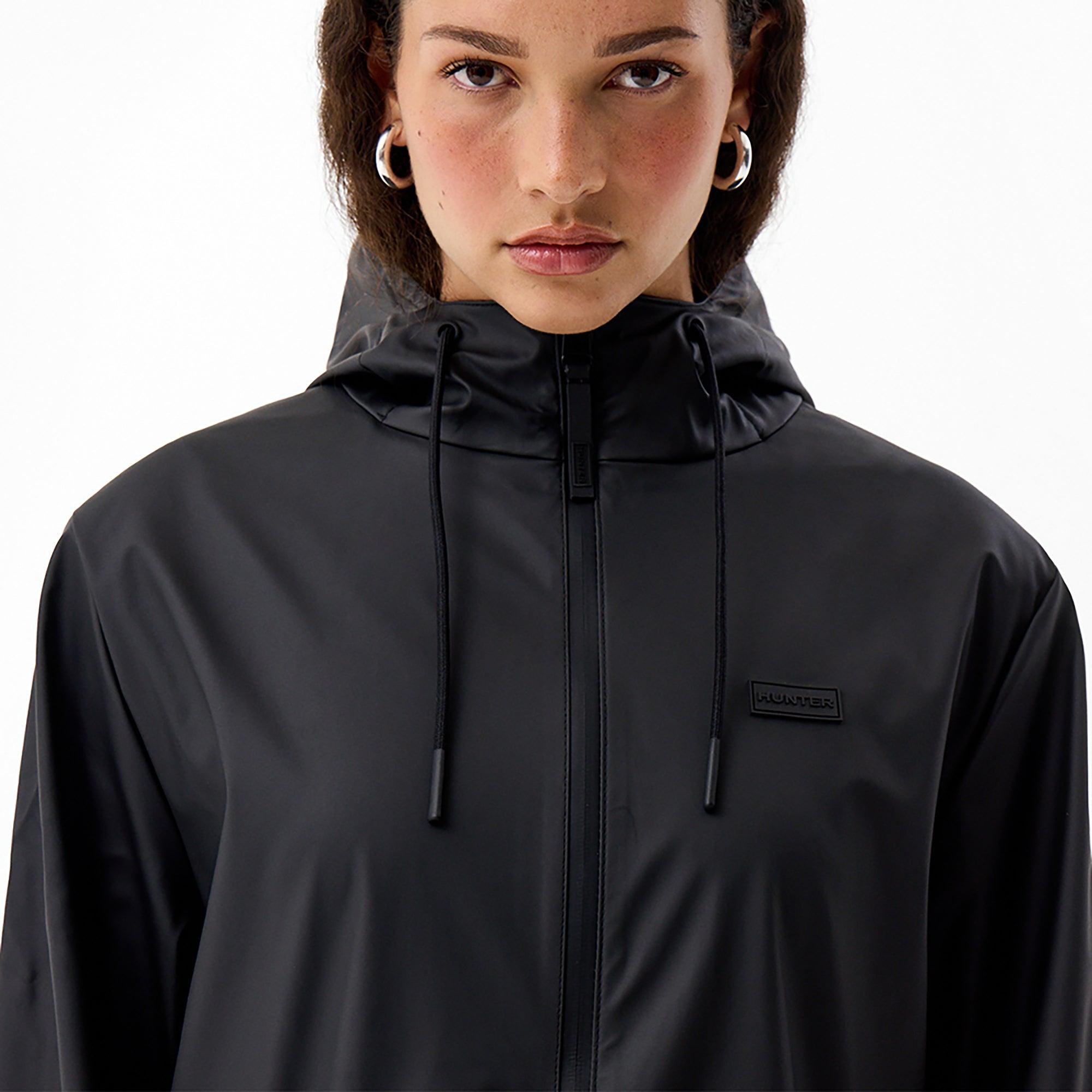 Product image 5 of 5 of Hunter Andrea PU Rain Coat - Hunter Black