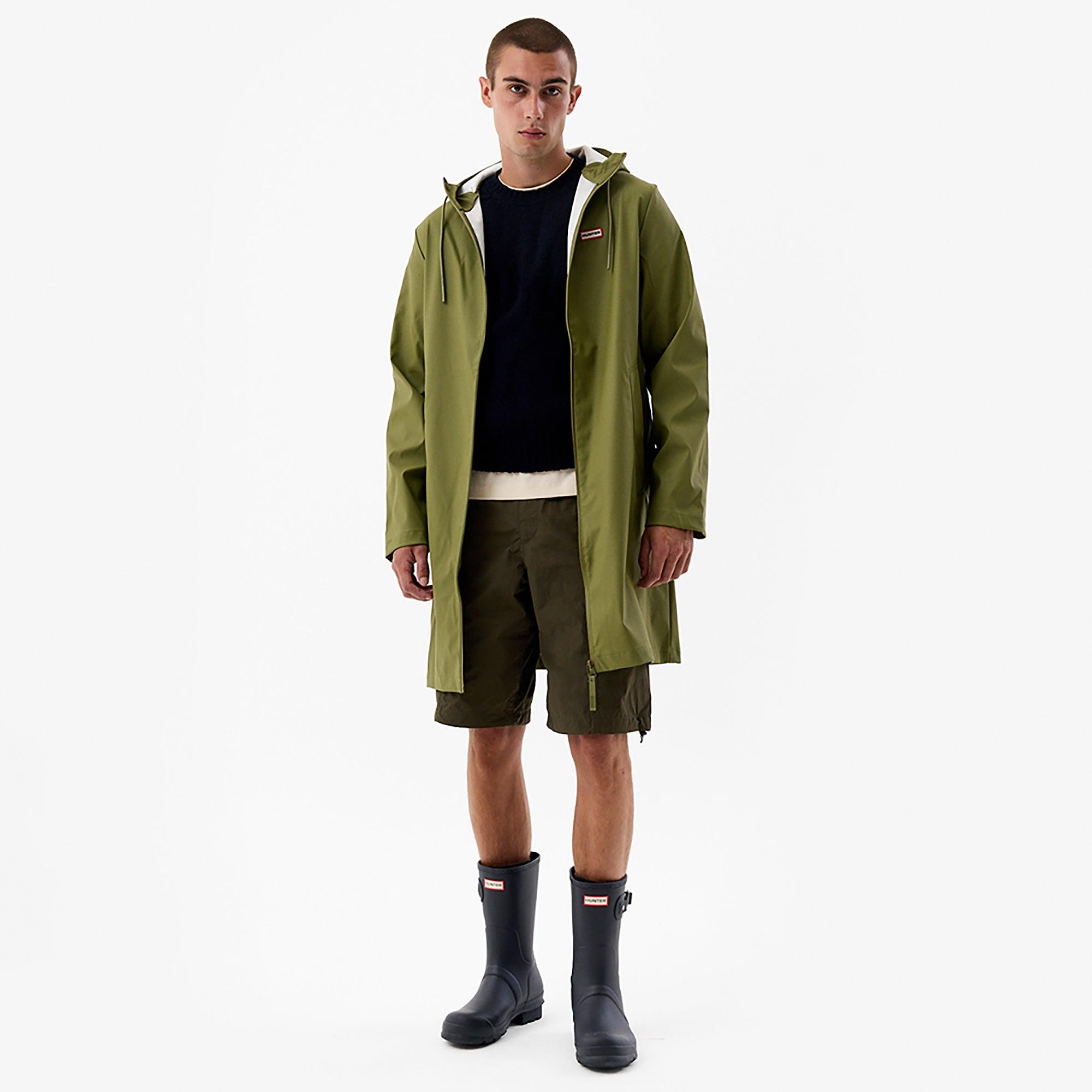 Product image 2 of 4 of Hunter Andrea PU Rain Coat - Loden Green