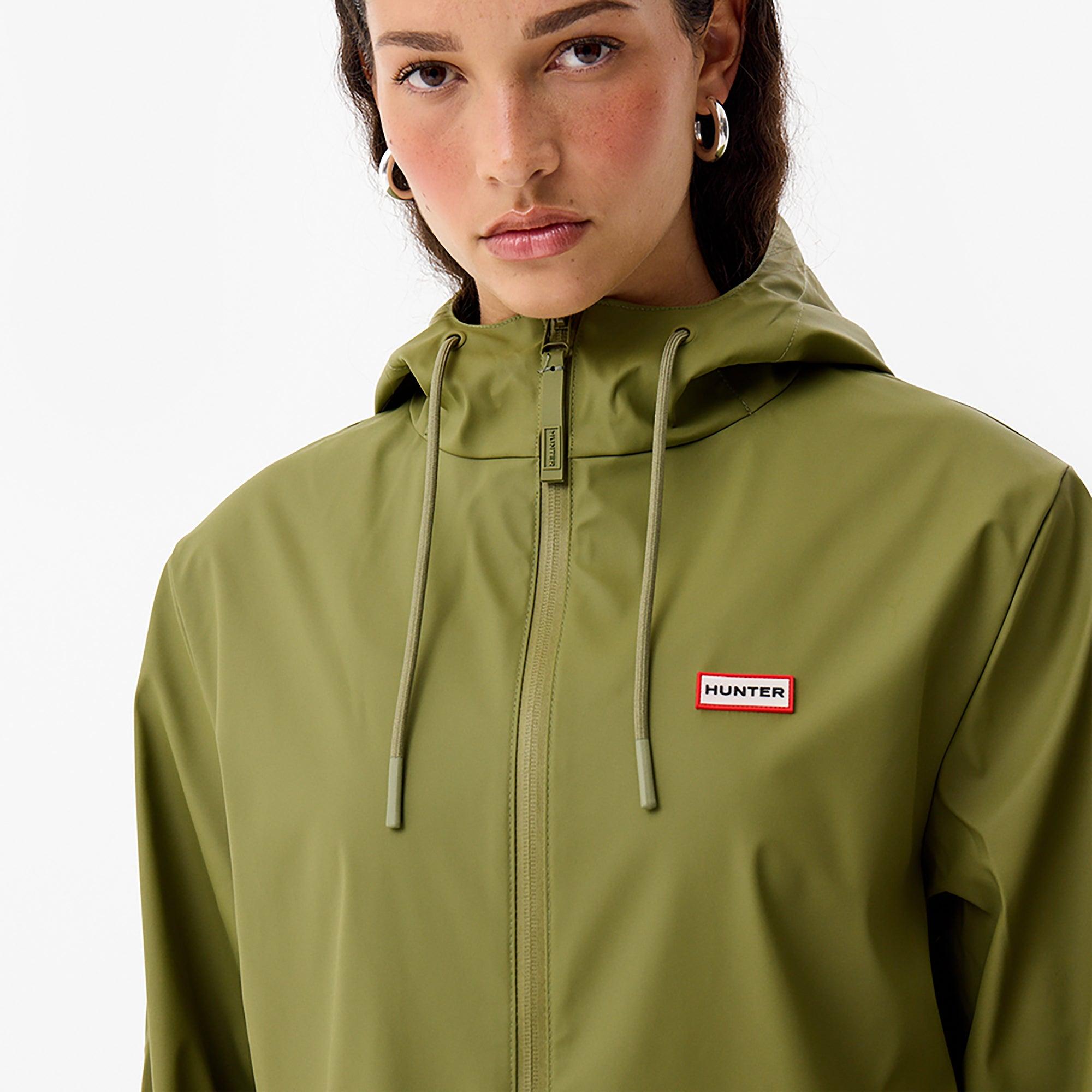 Product image 4 of 4 of Hunter Andrea PU Rain Coat - Loden Green