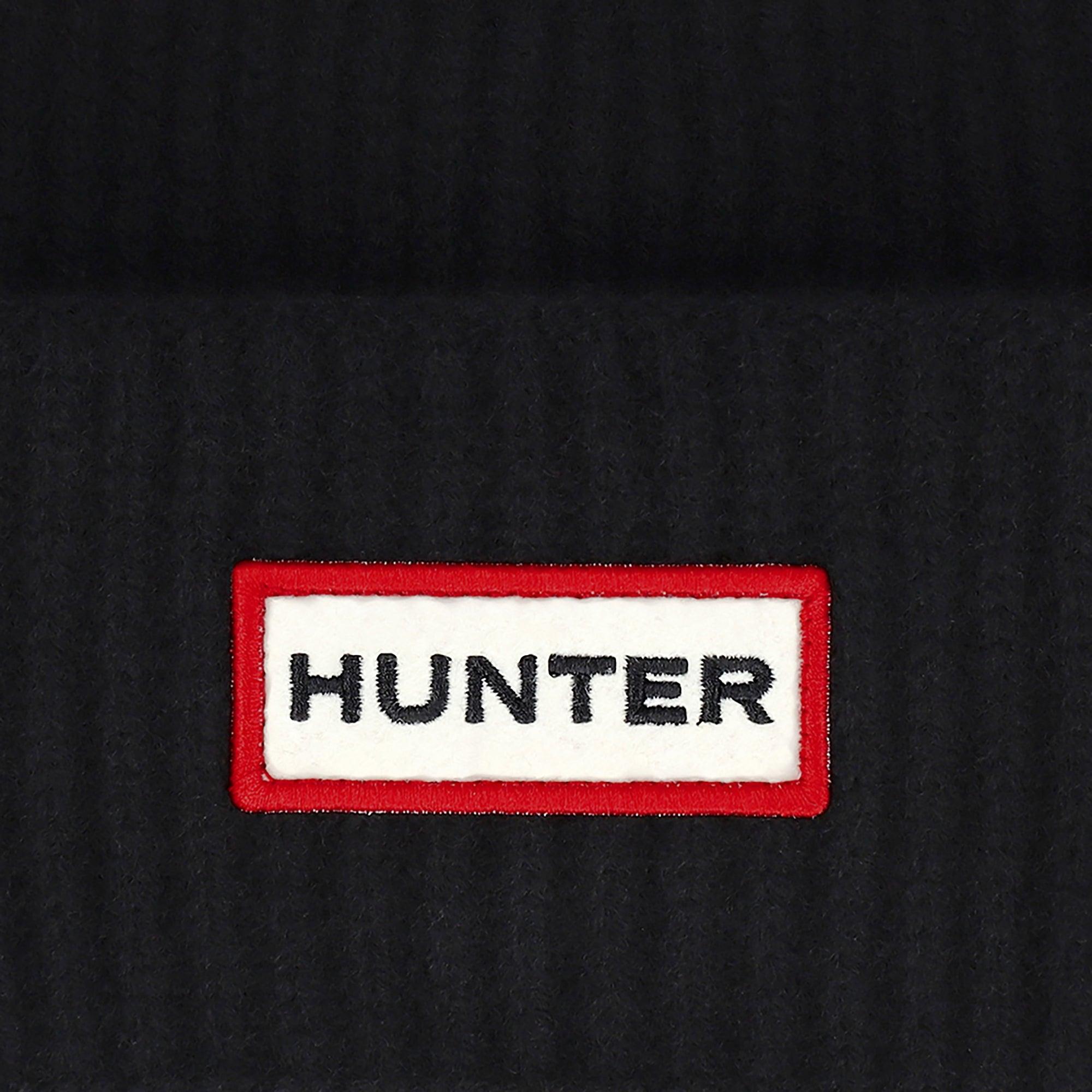 Product image 2 of 2 of Hunter Fachfin Ribbed Wool Beanie - Hunter Black