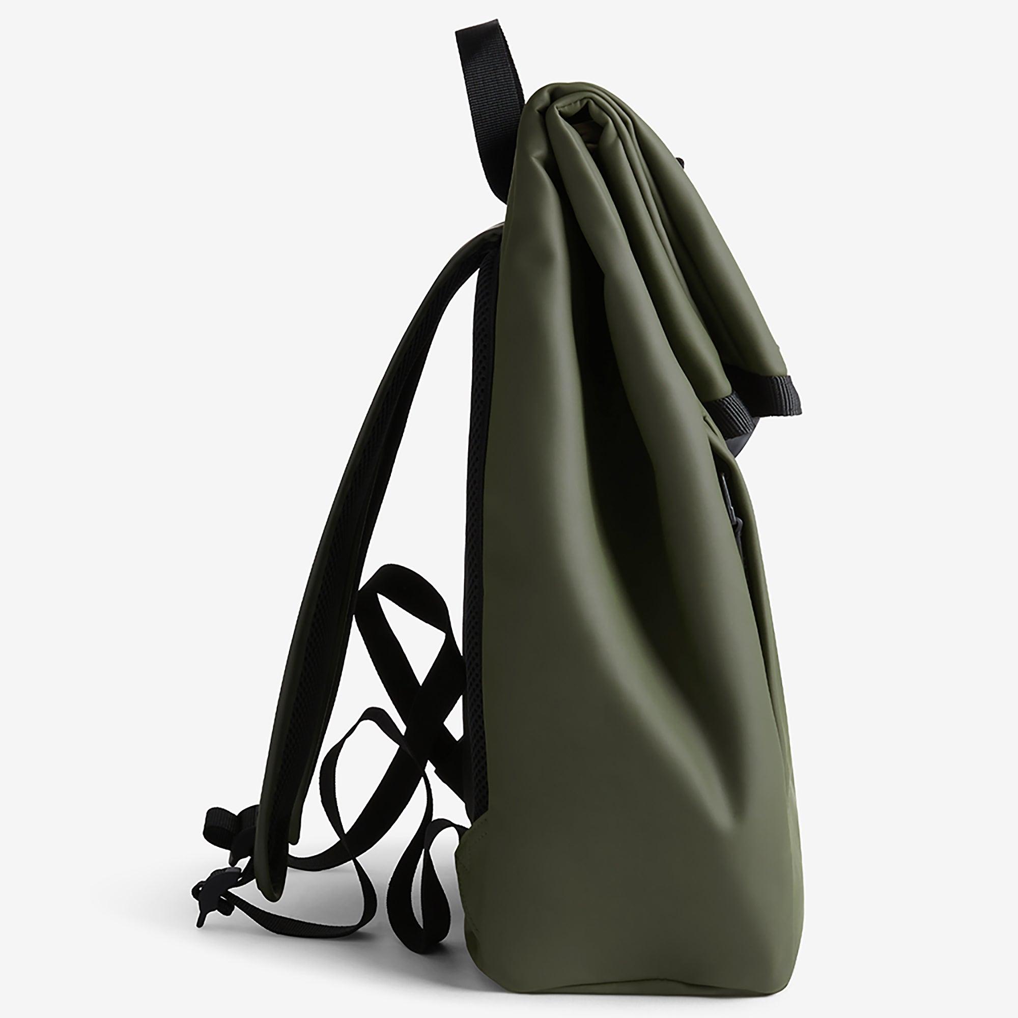 Product image 3 of 3 of Hunter Highlander Roll Top Backpack - Deep Lichen Green