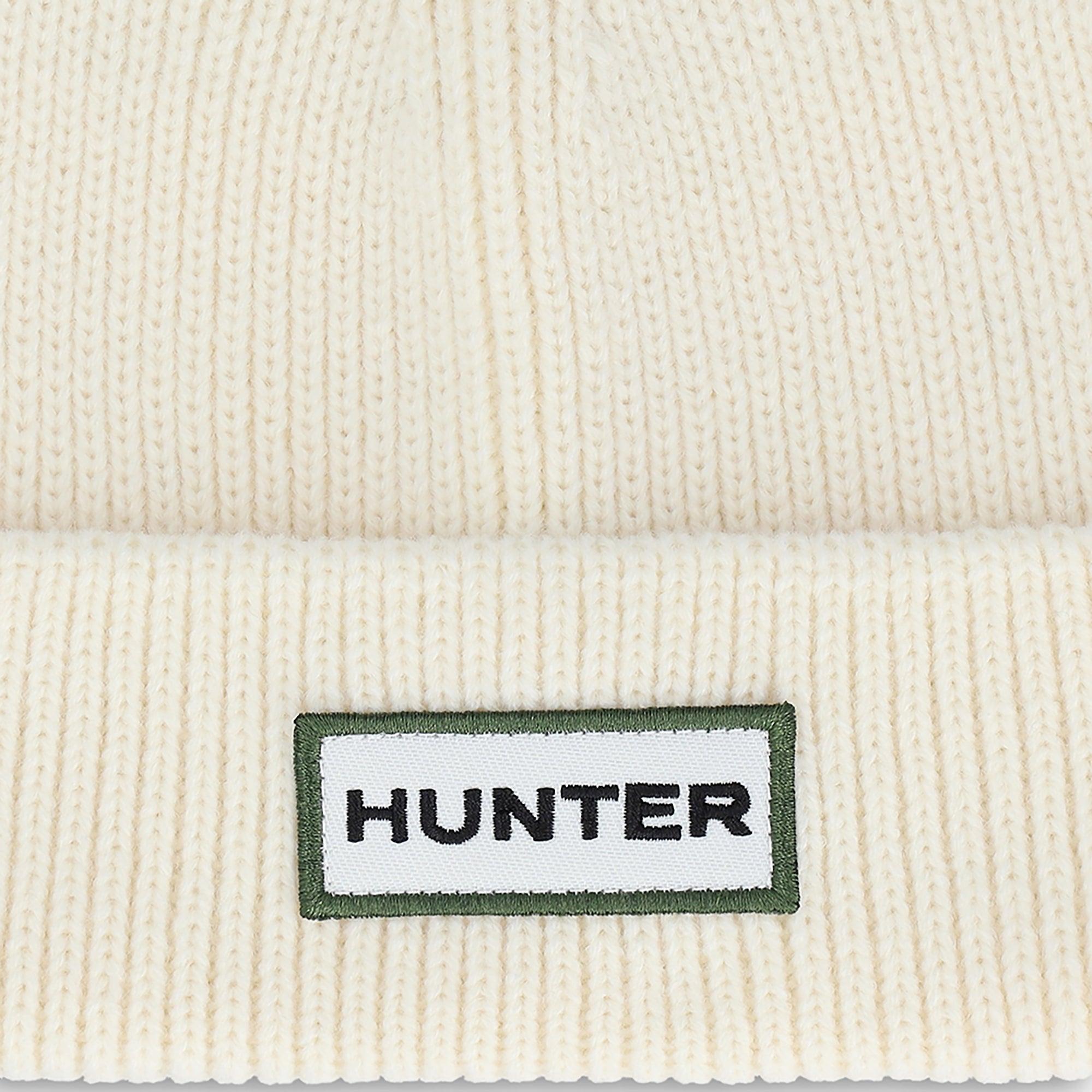 Product image 2 of 2 of Hunter Rory Turn Up Beanie - Antique White