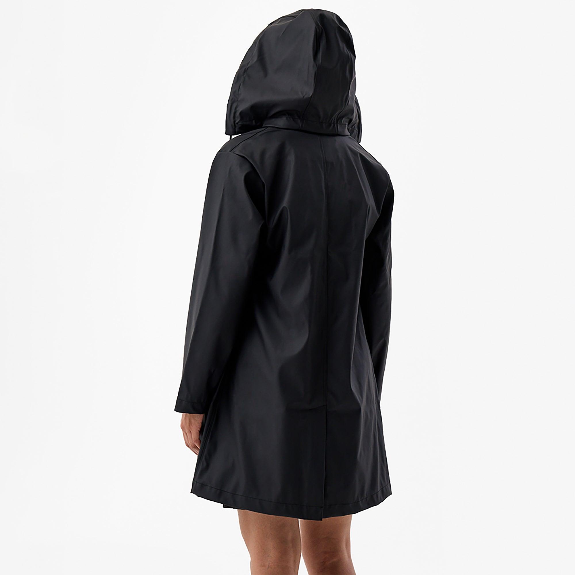 Product image 3 of 4 of Hunter Women's Benja Rain Coat - Jet Black