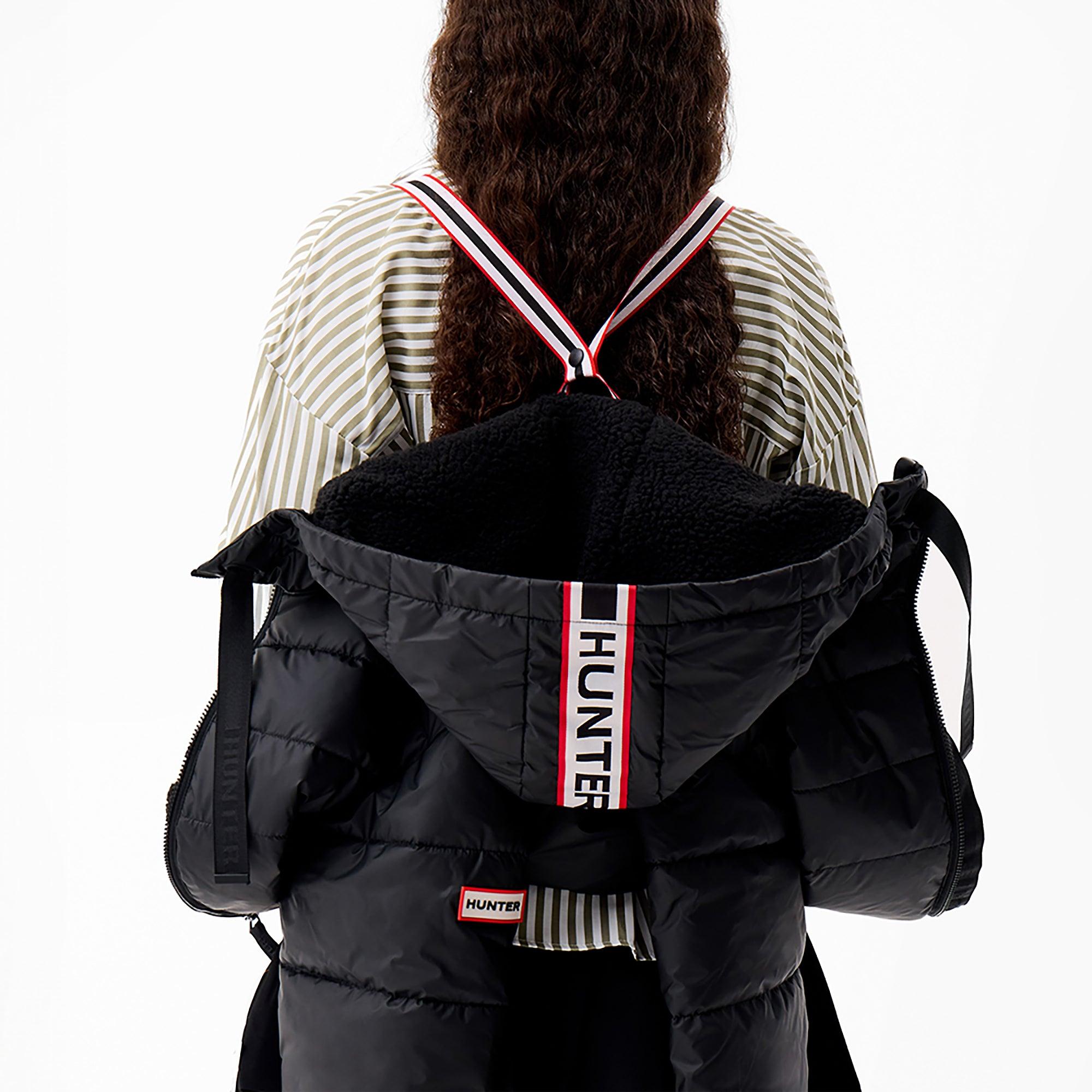 Product image 4 of 4 of Hunter Women's Edine Short Puffer Jacket - Jet Black