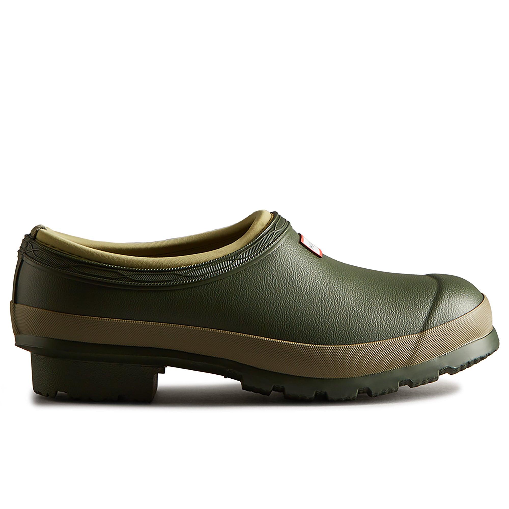 Product image 1 of 4 of Hunter Women's Gardener Neoprene Lined Clogs - Dark Olive/Clay