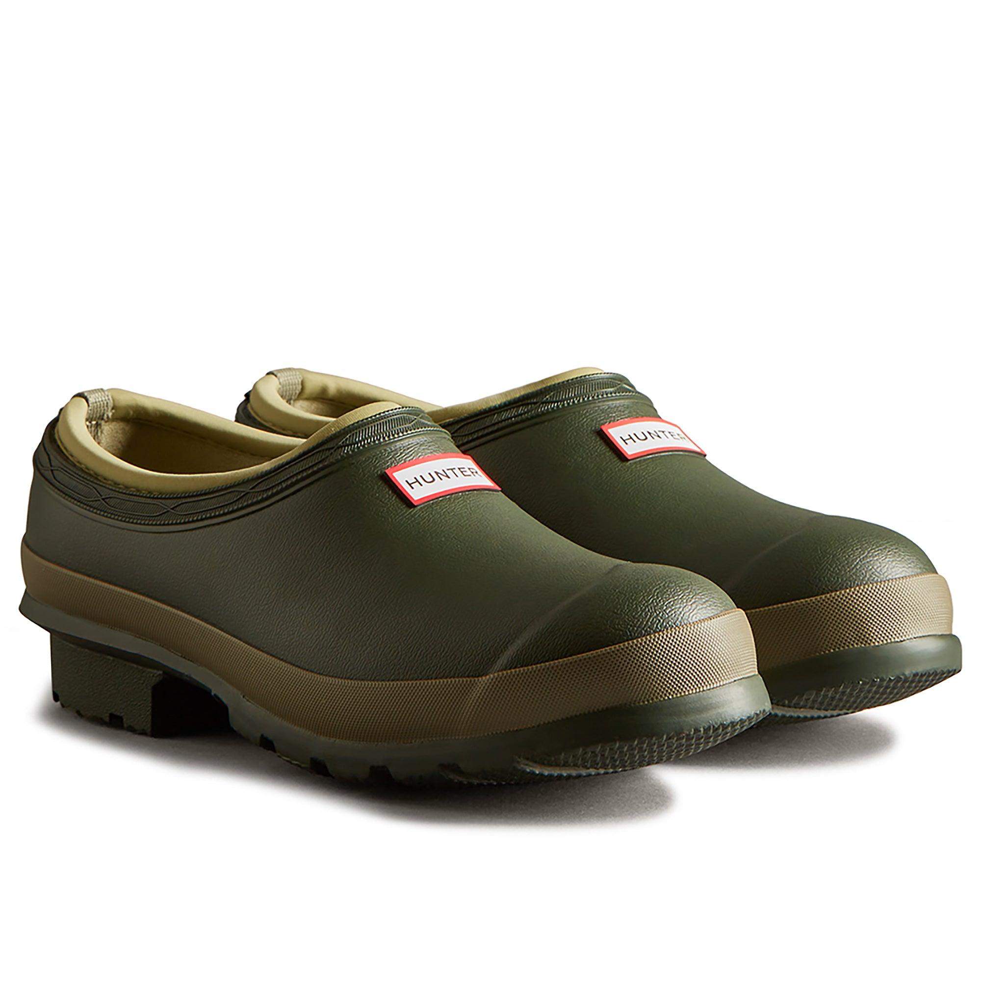 Product image 2 of 4 of Hunter Women's Gardener Neoprene Lined Clogs - Dark Olive/Clay