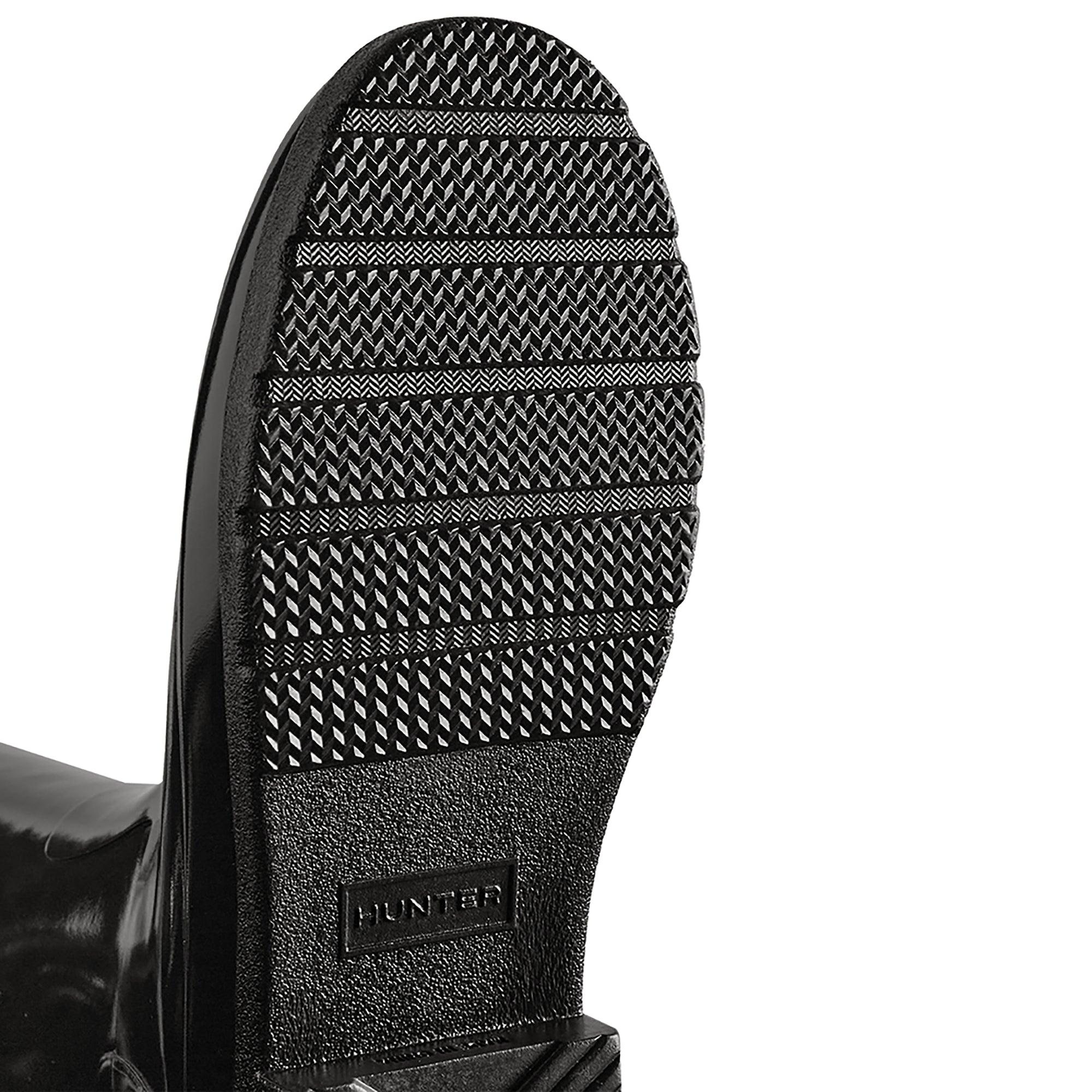 Product image 4 of 4 of Hunter Women's Refined Slim Fit Tall Gloss Wellington Boots - Black
