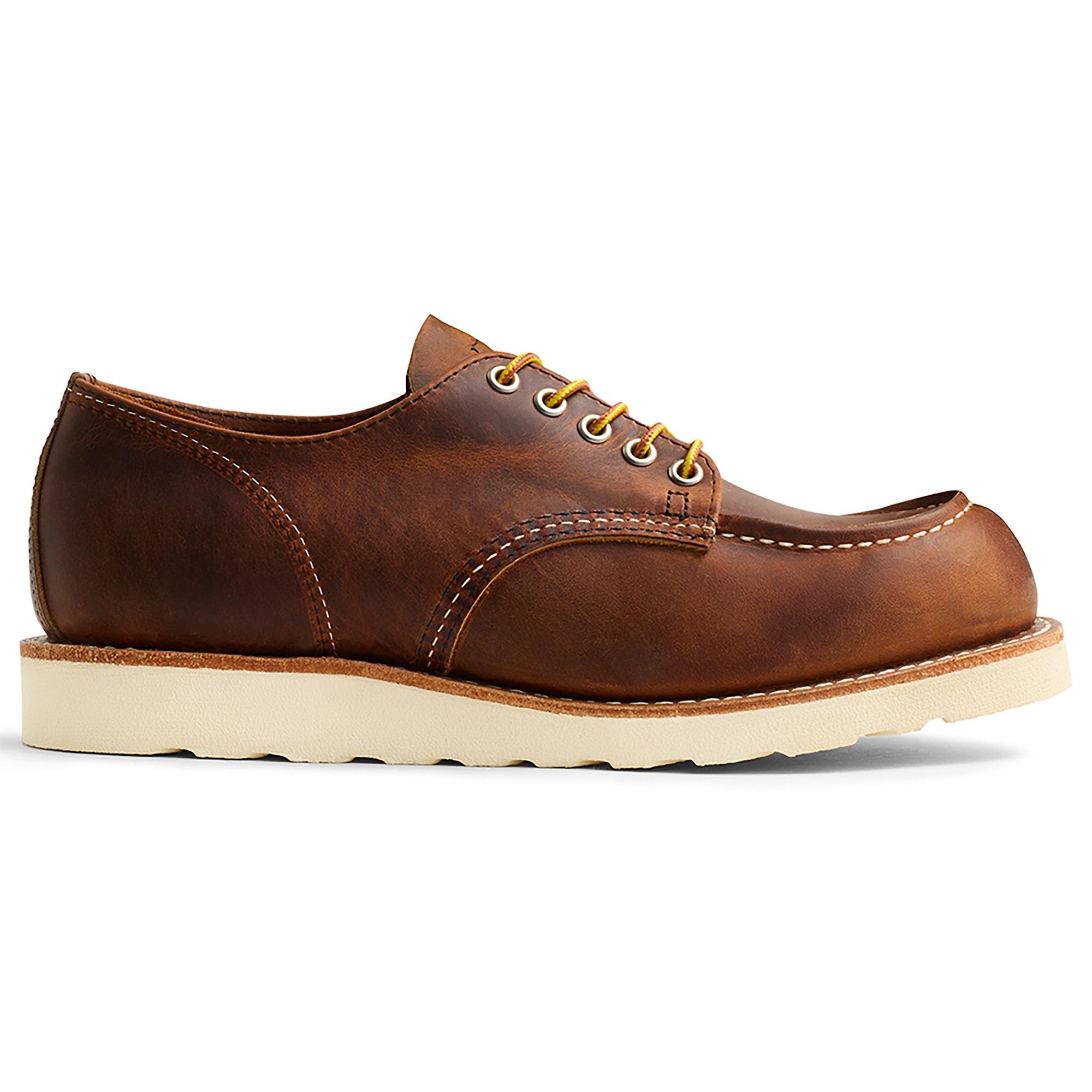 Product image 1 of 8 of Red Wing Men's Shop Moc Oxford Shoes - Copper Rough & Tough - Style 8077