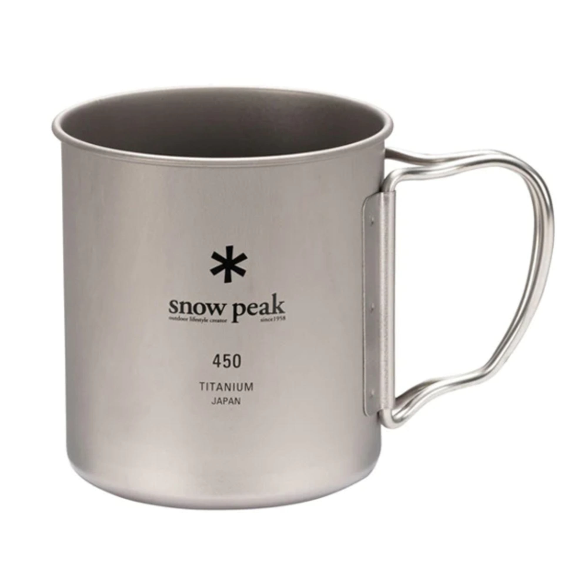 Product image 1 of 7 of Snow Peak Titanium Single Wall 450 Mug