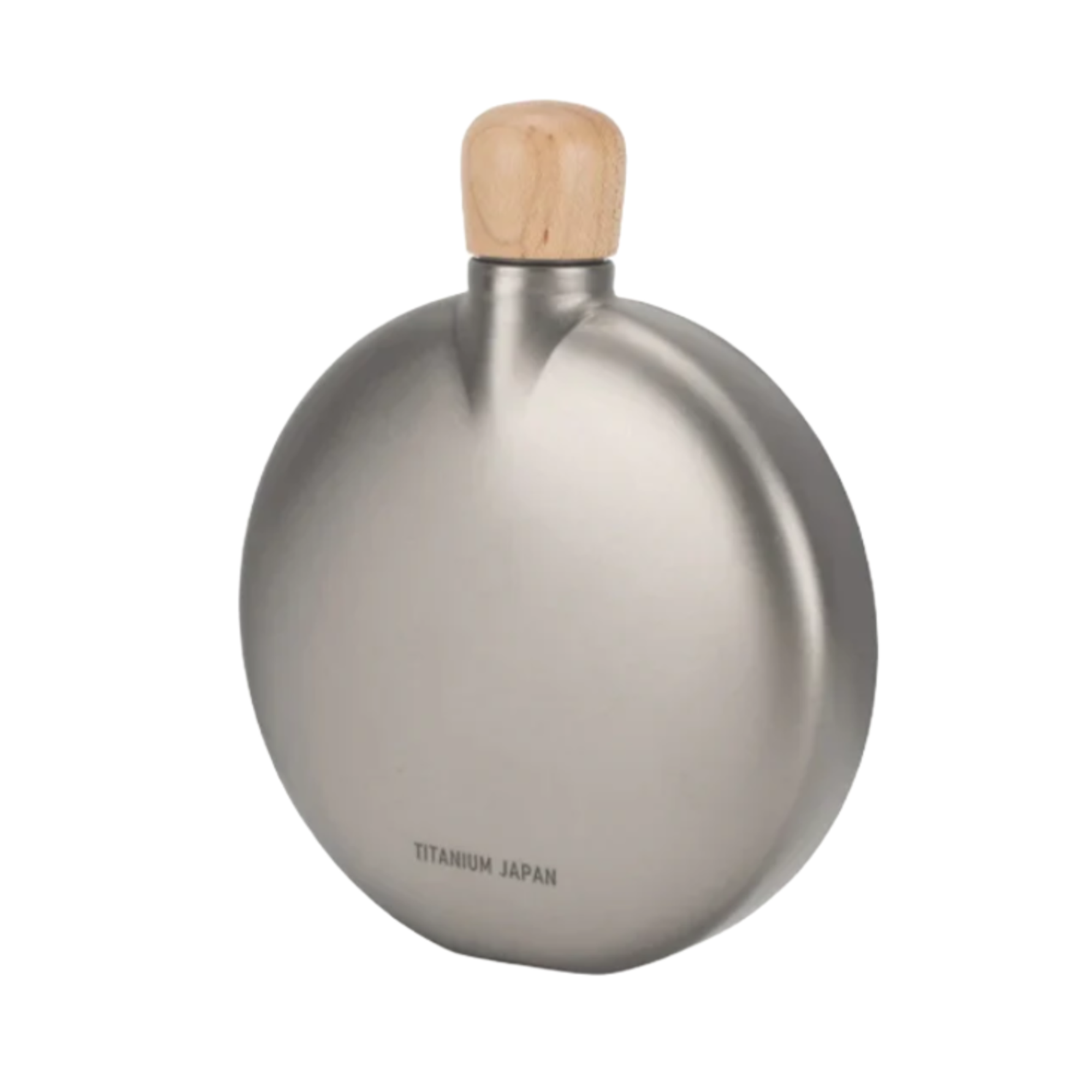 Product image 1 of 6 of Snow Peak Titanium Curved Flask