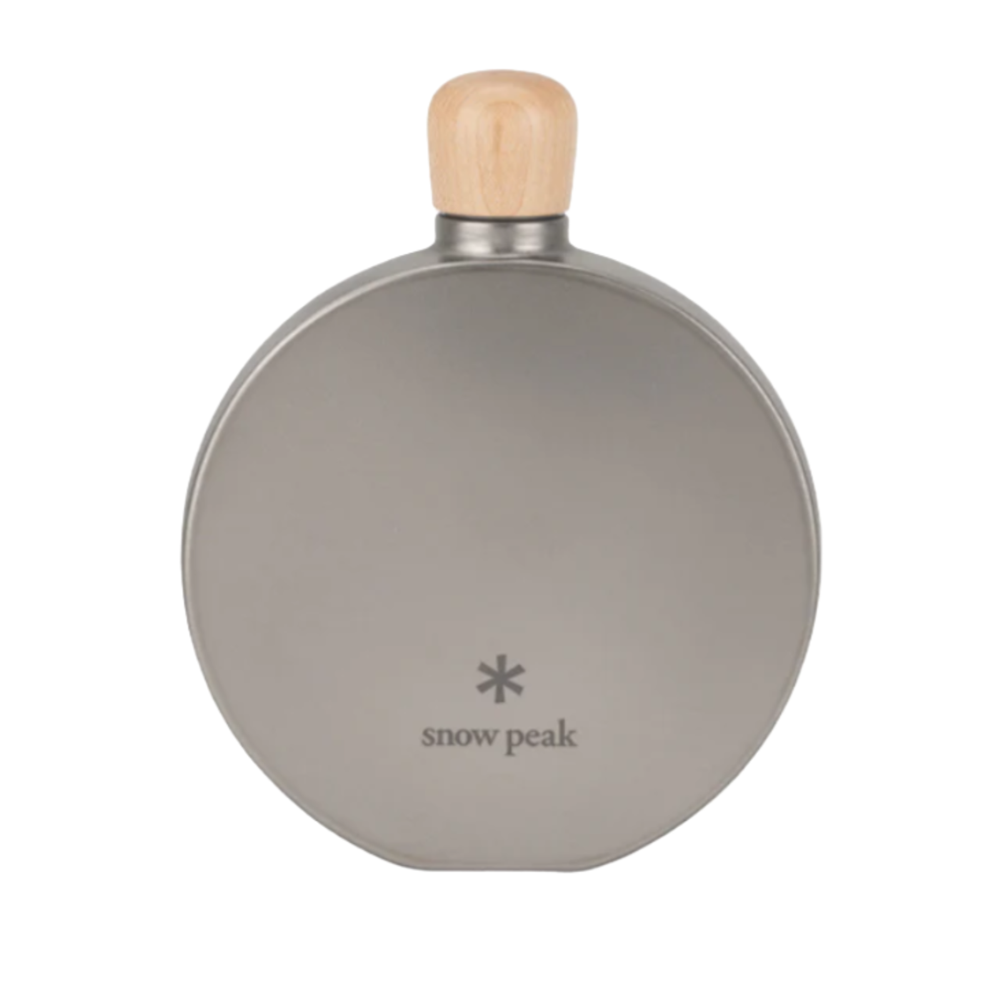 Product image 2 of 6 of Snow Peak Titanium Curved Flask