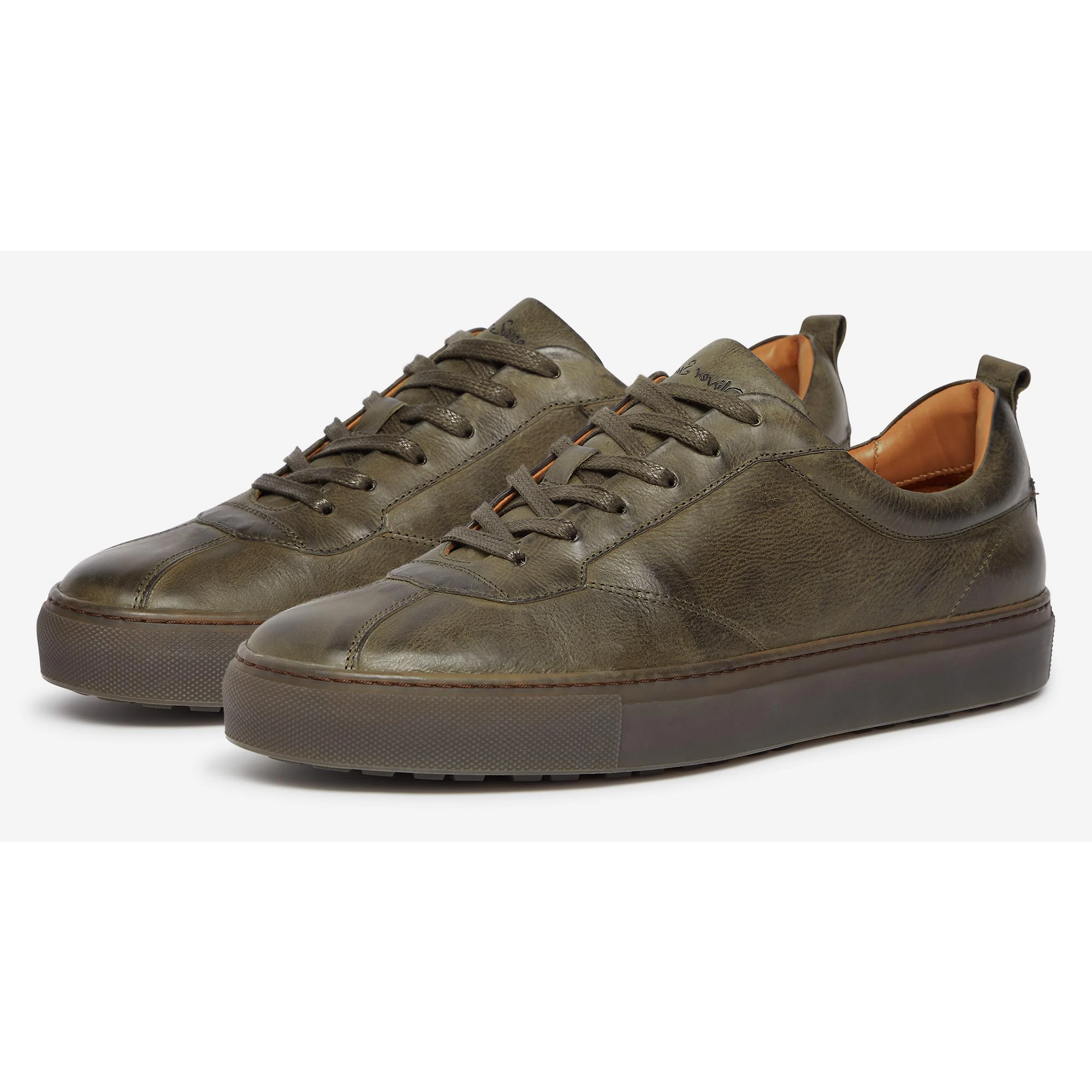 Product image 2 of 5 of Oliver Sweeney Men's Ermida Retro Trainers - Khaki
