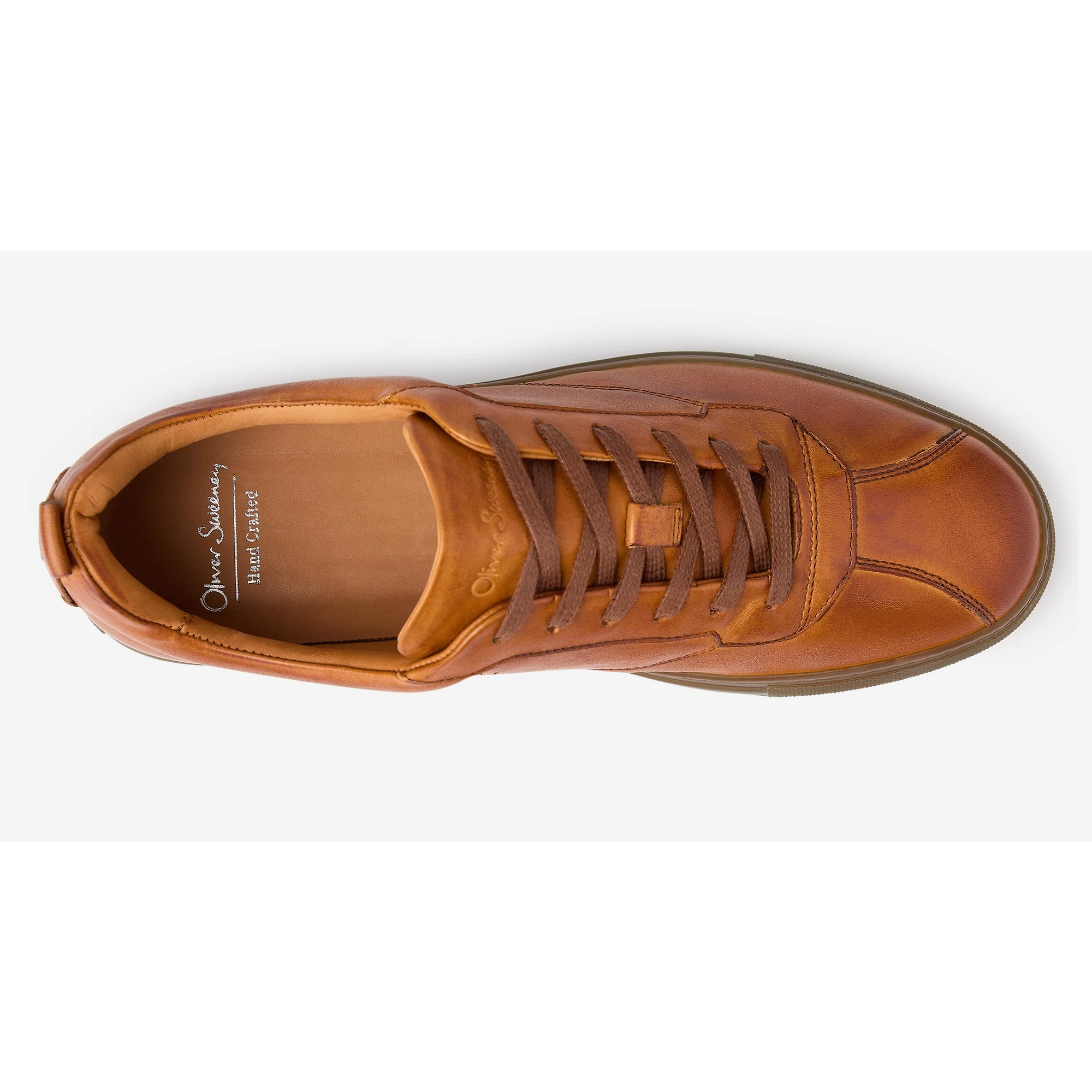 Product image 2 of 5 of Oliver Sweeney Men's Ermida Retro Trainers - Tan