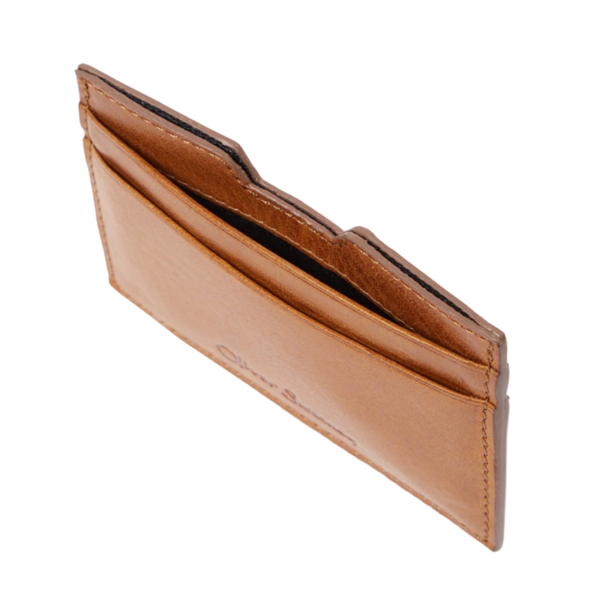 Product image 3 of 3 of Oliver Sweeney Ihen Calf Leather Cardholder - Tan