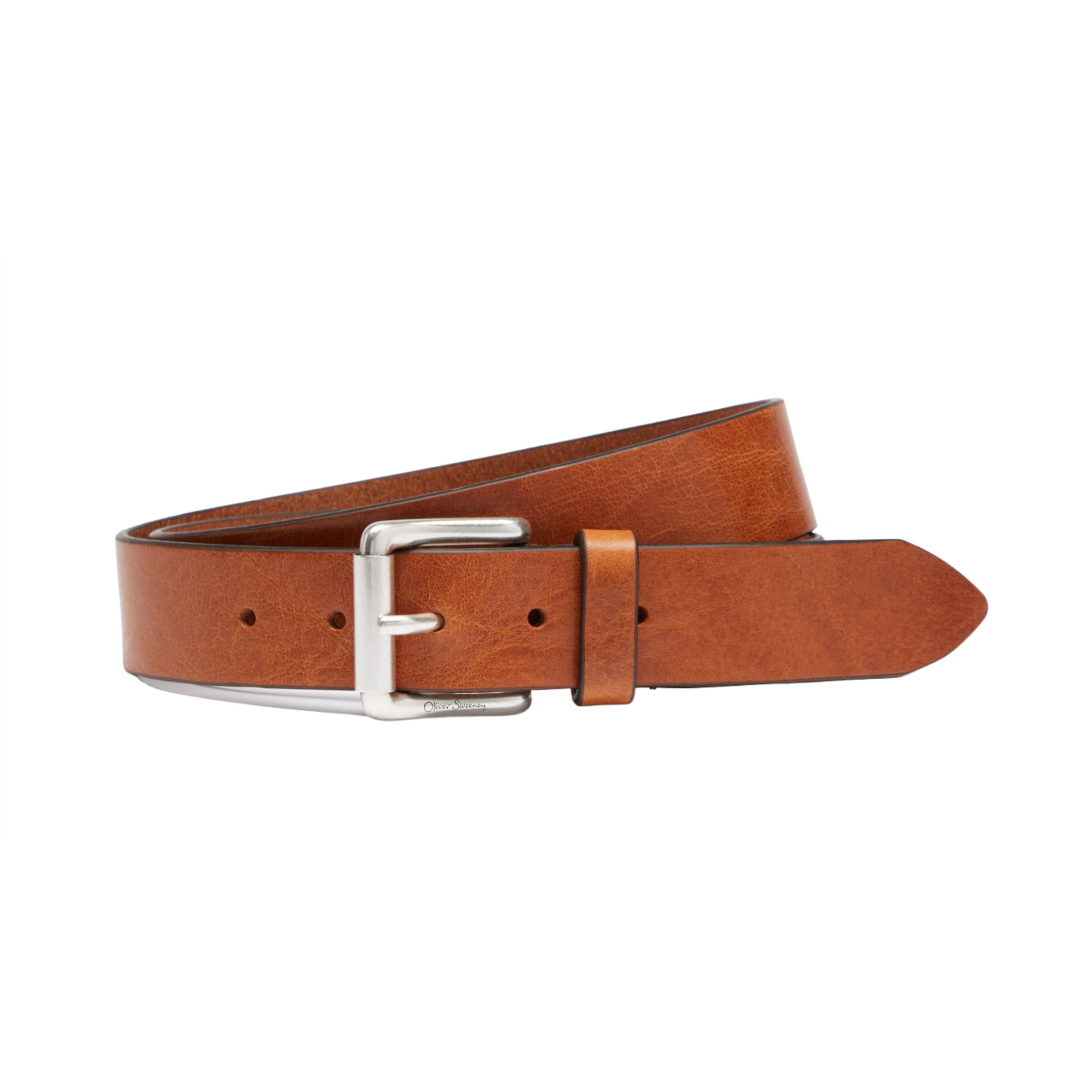 Product image 1 of 2 of Oliver Sweeney Garda Calf Leather Belt - Cognac