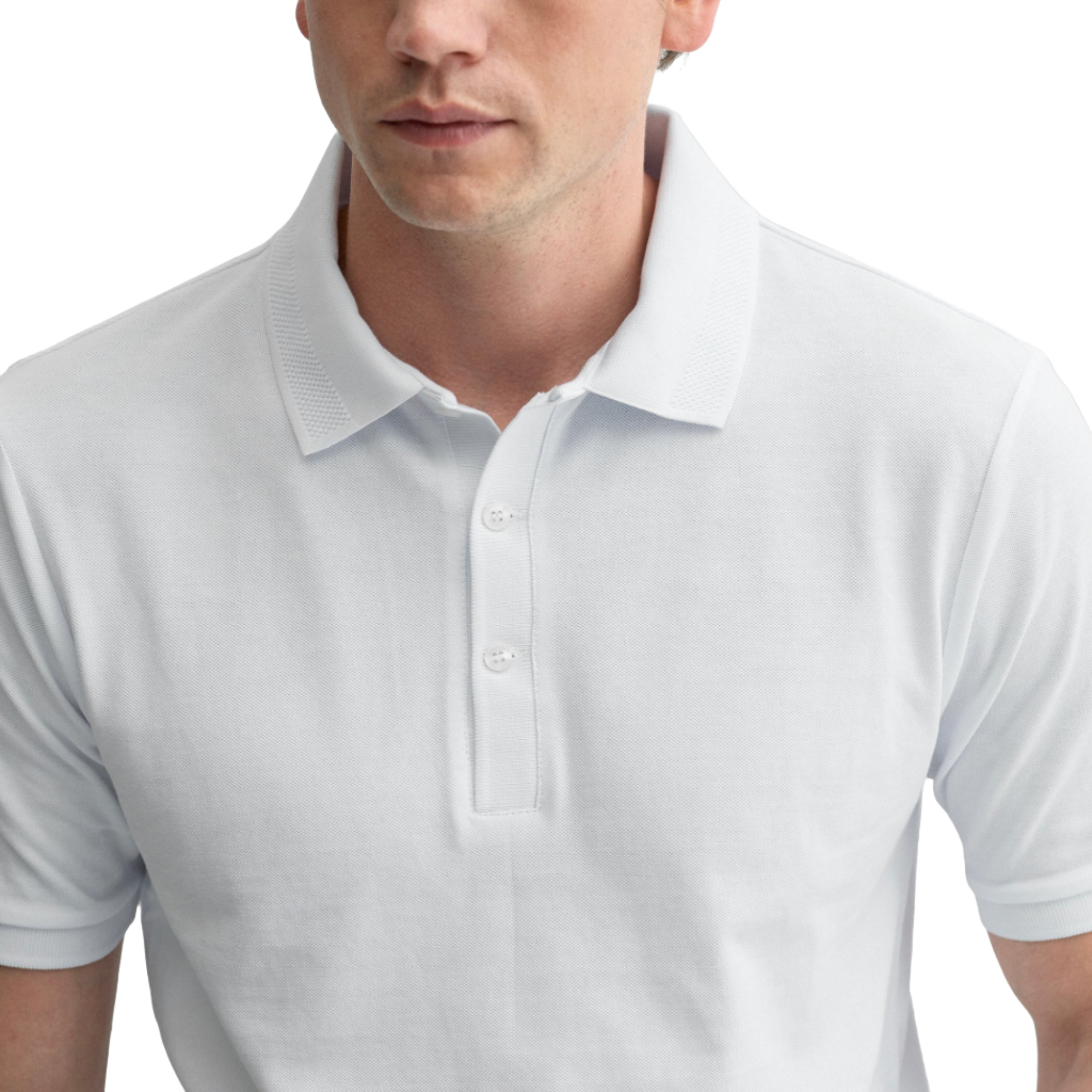 Product image 6 of 6 of Oliver Sweeney Men's Tralee Cotton Polo T-Shirt - White