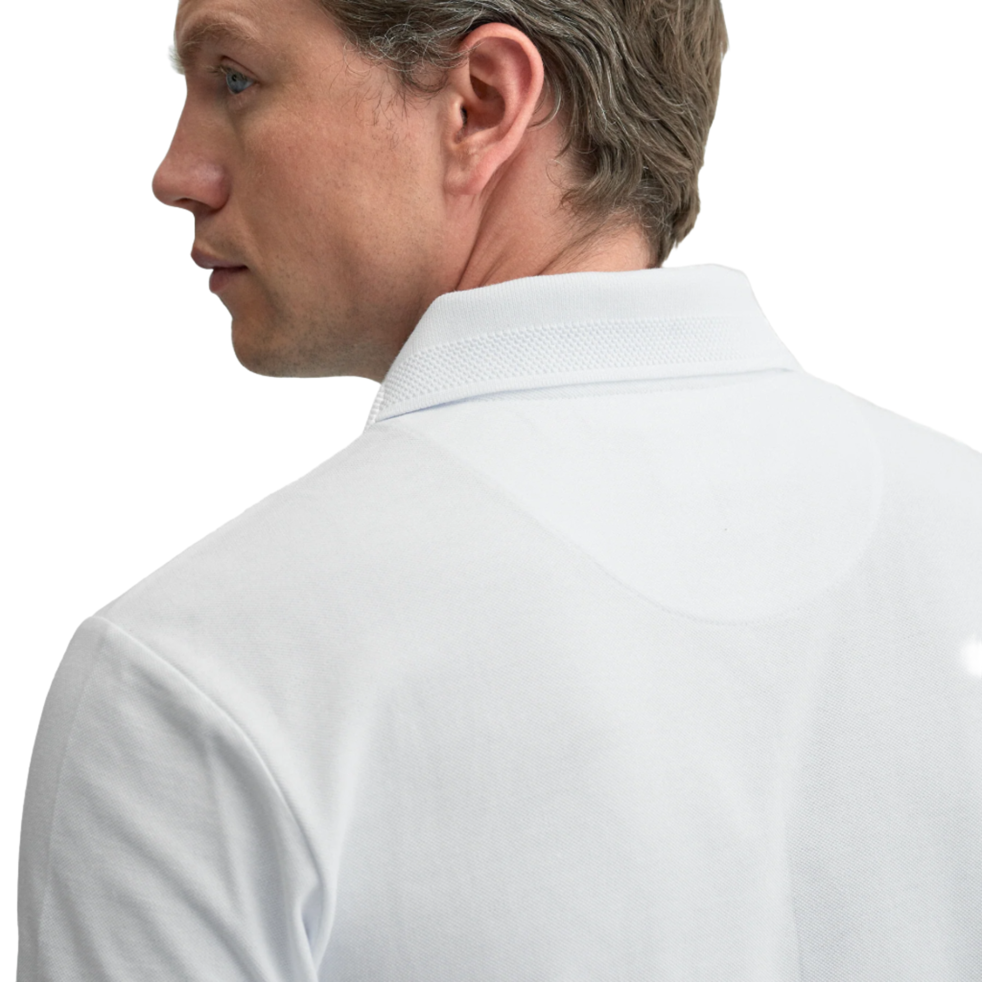 Product image 5 of 6 of Oliver Sweeney Men's Tralee Cotton Polo T-Shirt - White