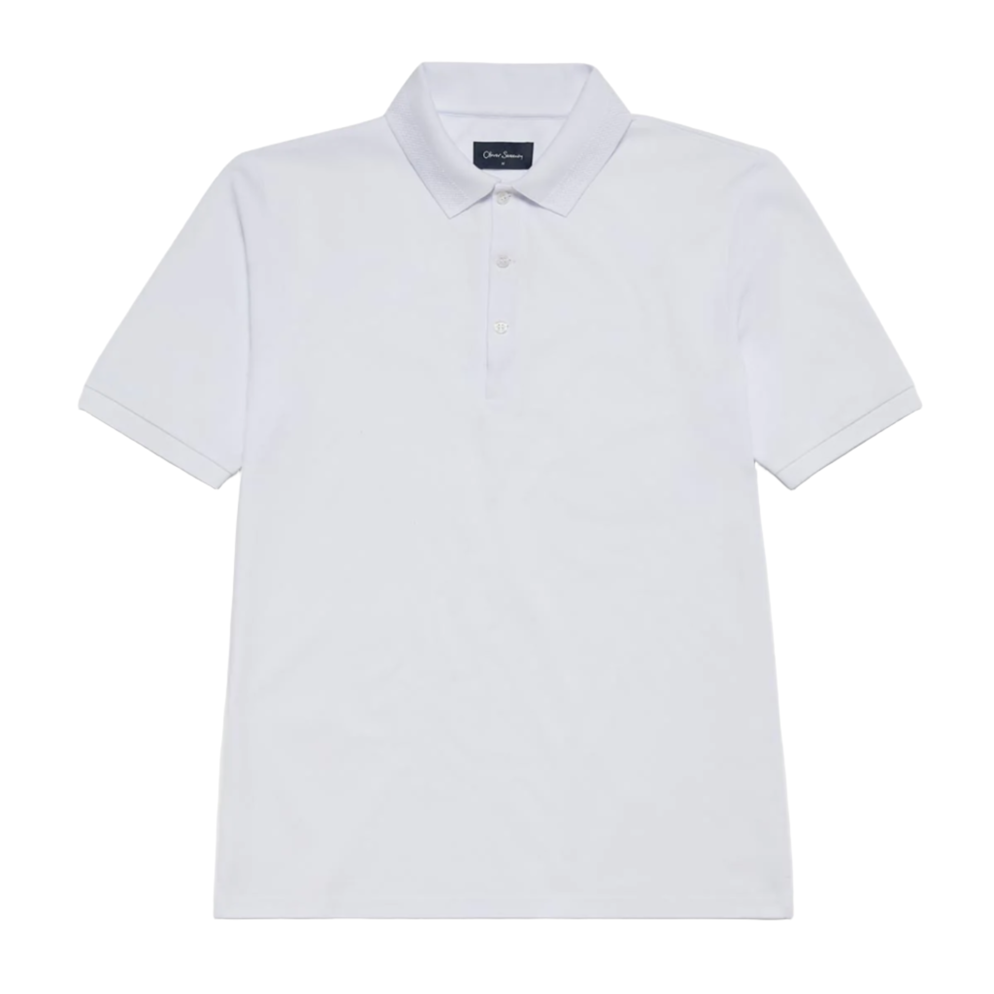 Product image 1 of 6 of Oliver Sweeney Men's Tralee Cotton Polo T-Shirt - White