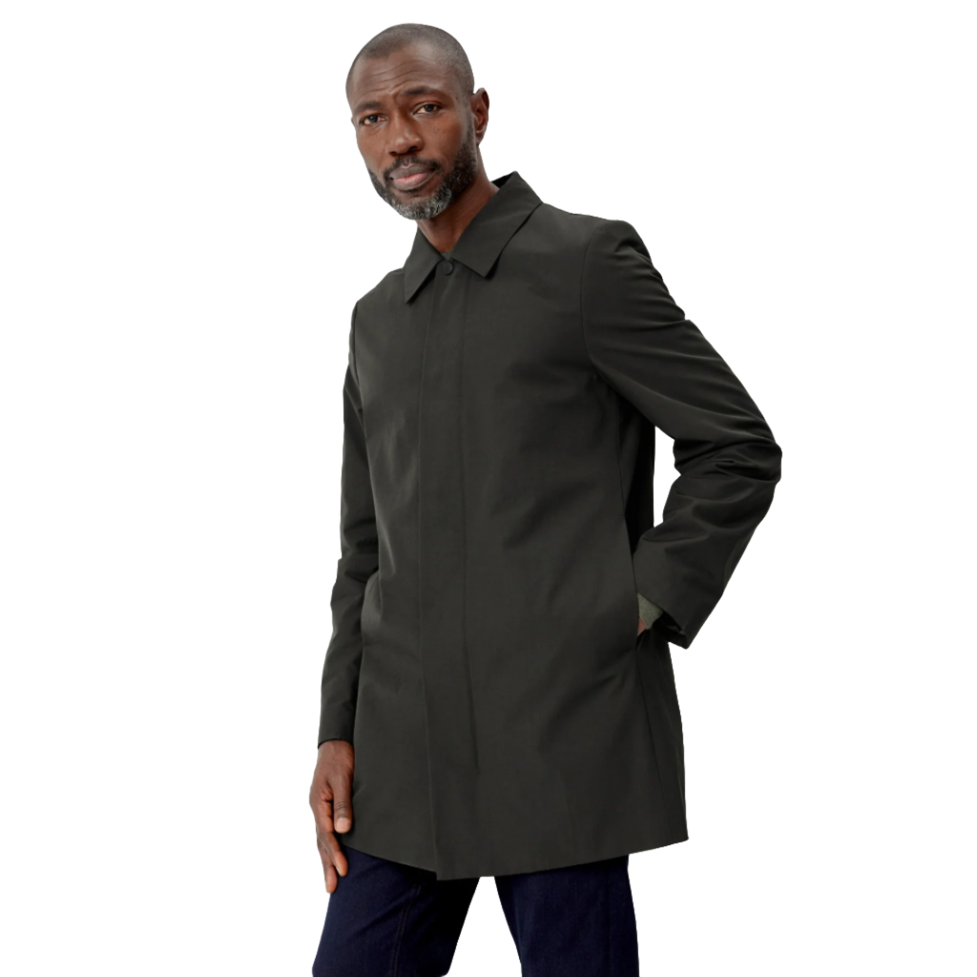 Product image 2 of 6 of Oliver Sweeney Men's Huntingfield Showerproof Mac - Khaki