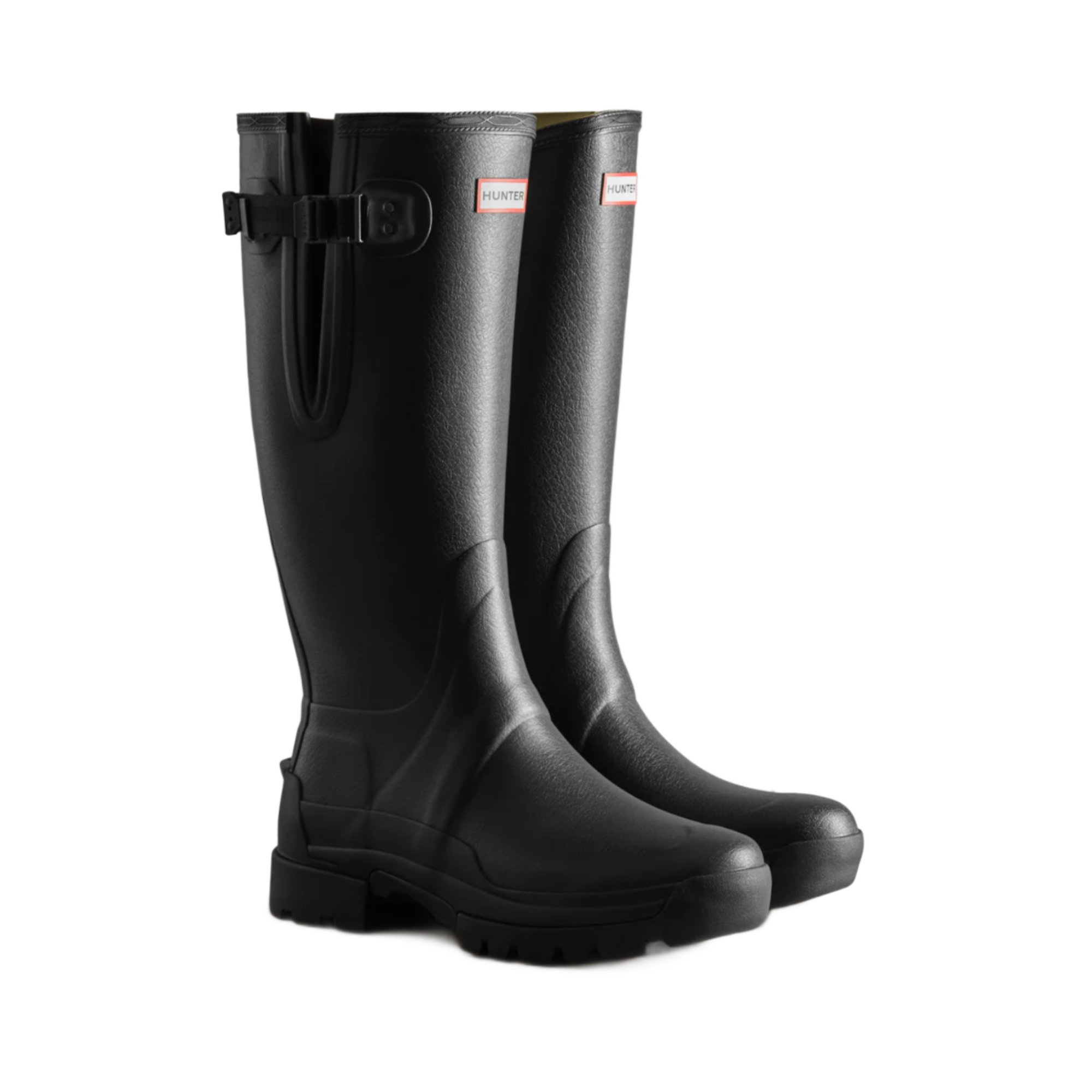 Product image 2 of 4 of Hunter Men's Balmoral Adjustable Neoprene Wellington Boots - Black