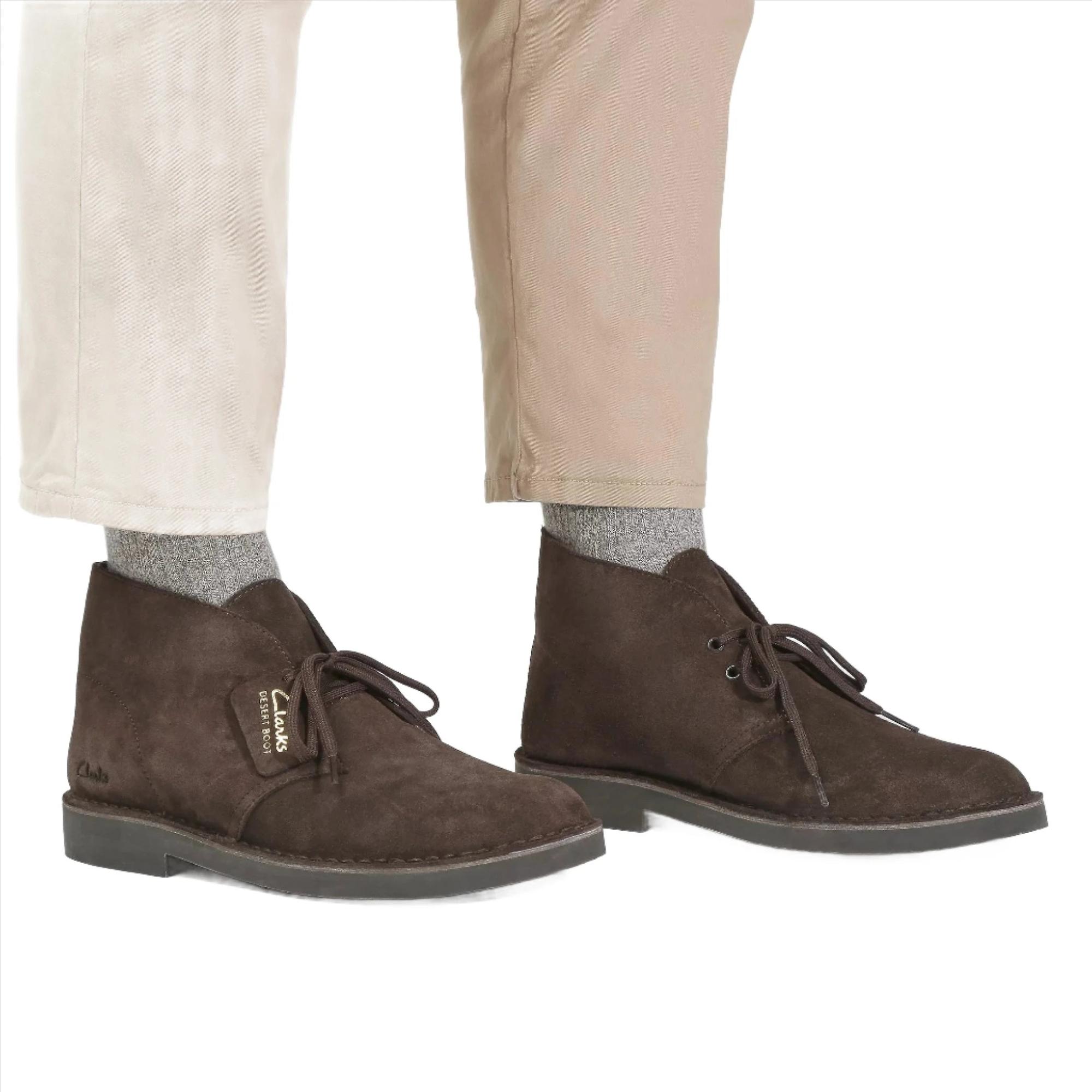Product image 8 of 8 of Clarks Men's Desert Boot Evo Suede - Dark Brown