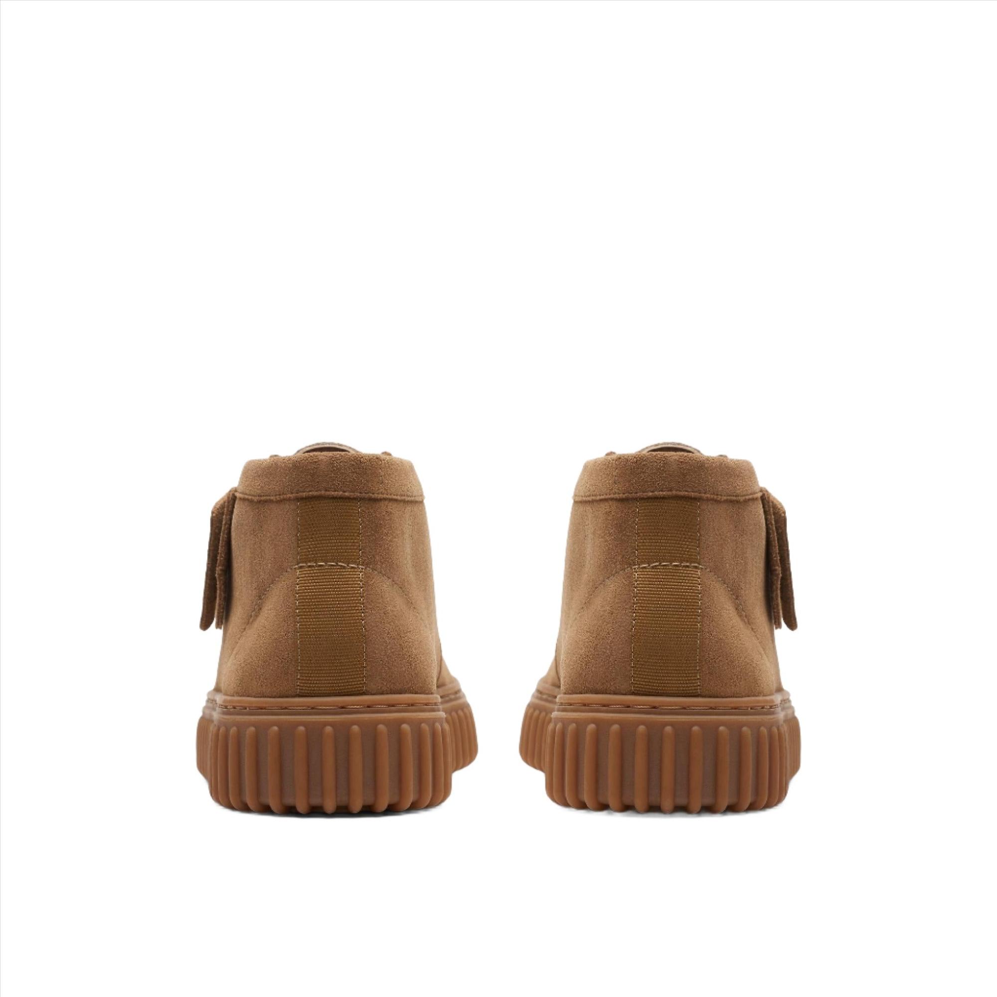 Product image 4 of 8 of Clarks Men's Torhill Hi Boots - Dark Sand Suede