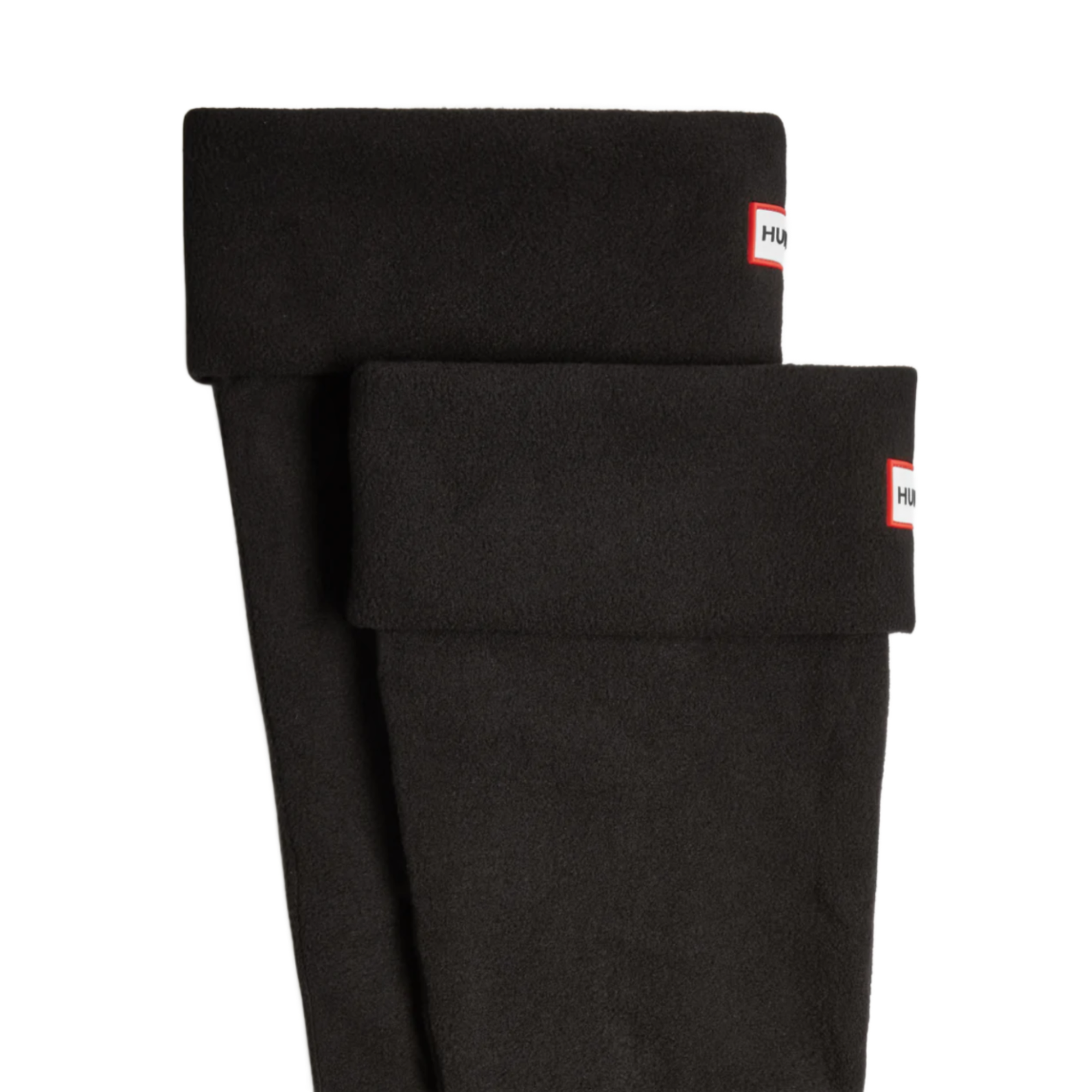 Product image 3 of 3 of Hunter Recycled Fleece Cuff Tall Boot Socks - Black