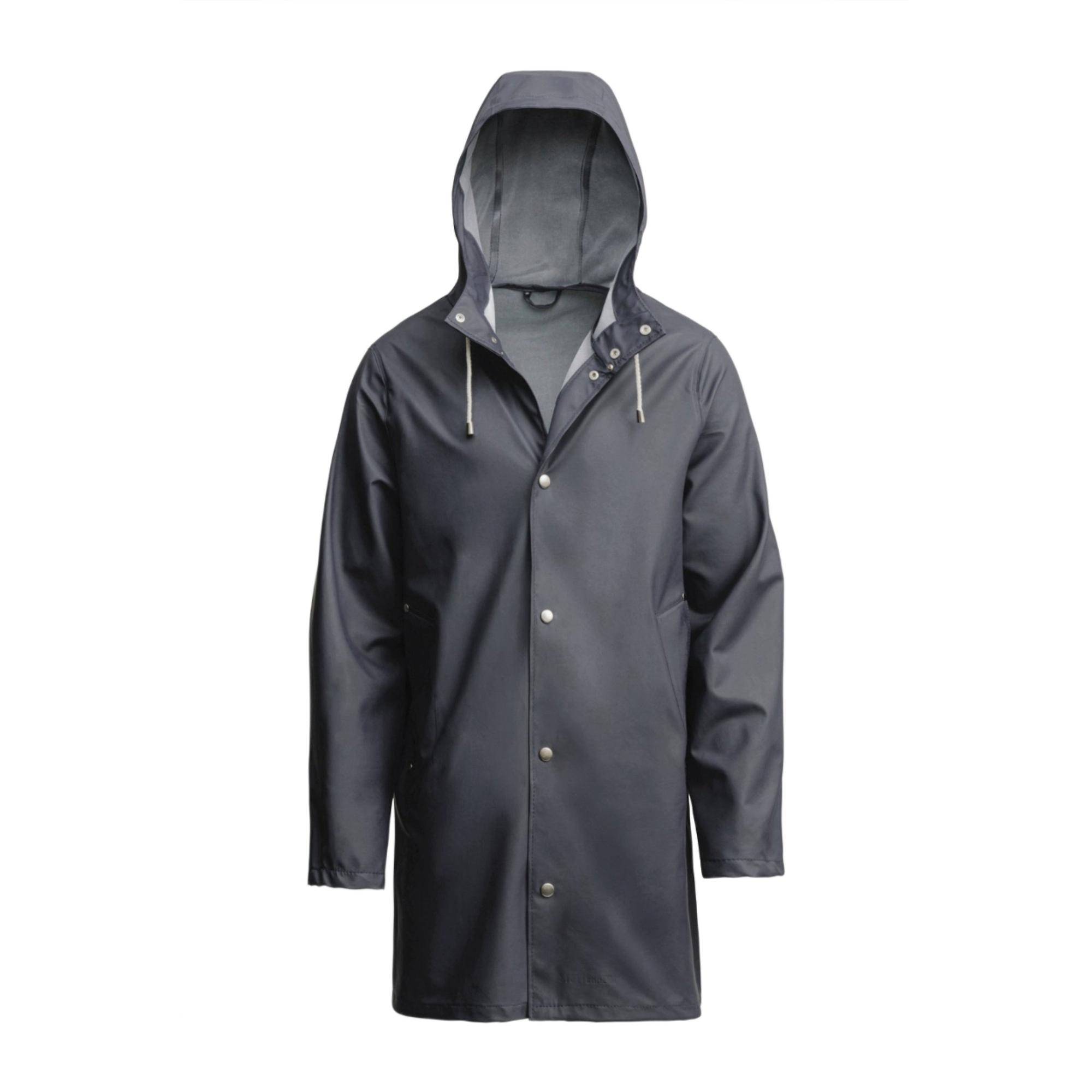Product image 1 of 14 of Stutterheim Stockholm Lightweight Raincoat - Charcoal