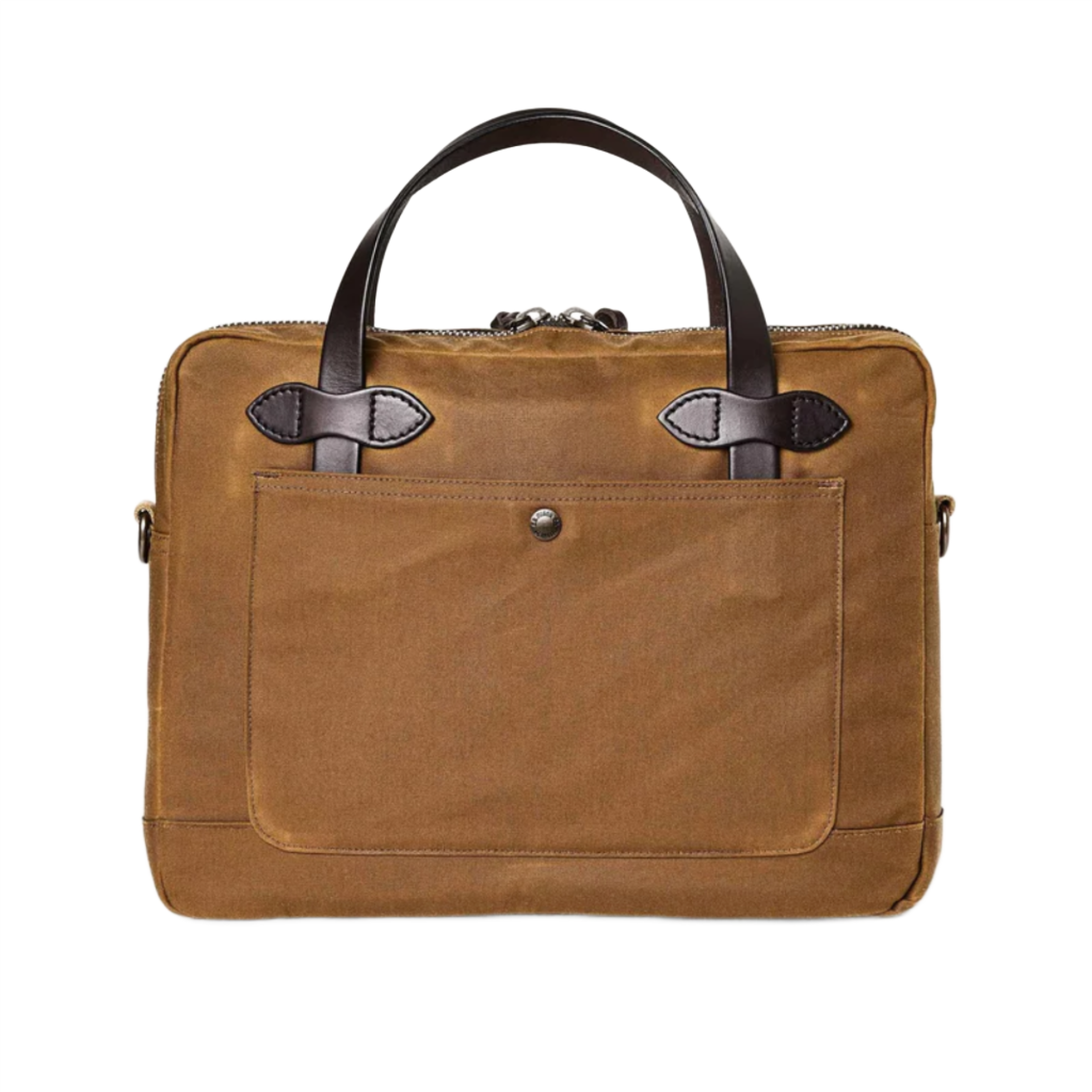 Product image 2 of 4 of Filson Tin Cloth Compact Briefcase - Dark Tan