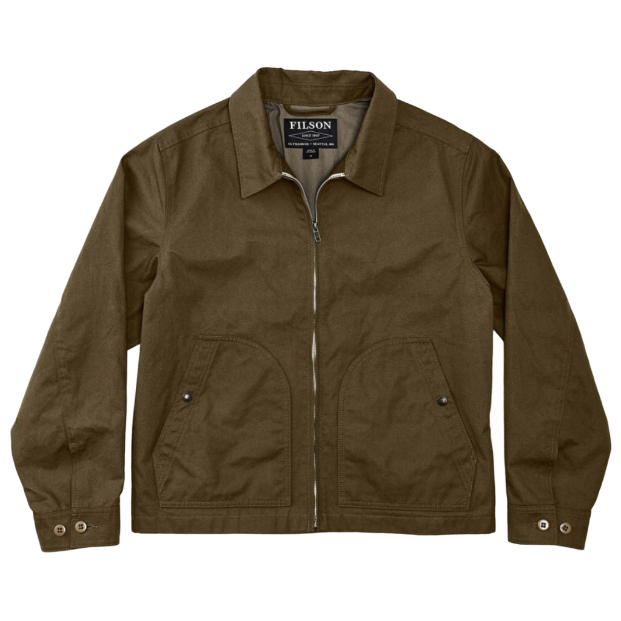 Product image 1 of 2 of Filson Ranger Crewman Jacket - Olive Drab