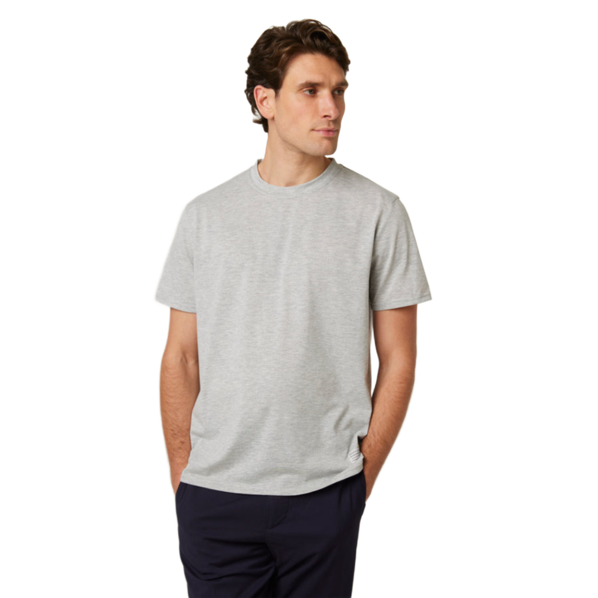 Product image 2 of 2 of Peregrine Men's Classic T-Shirt - Light Grey
