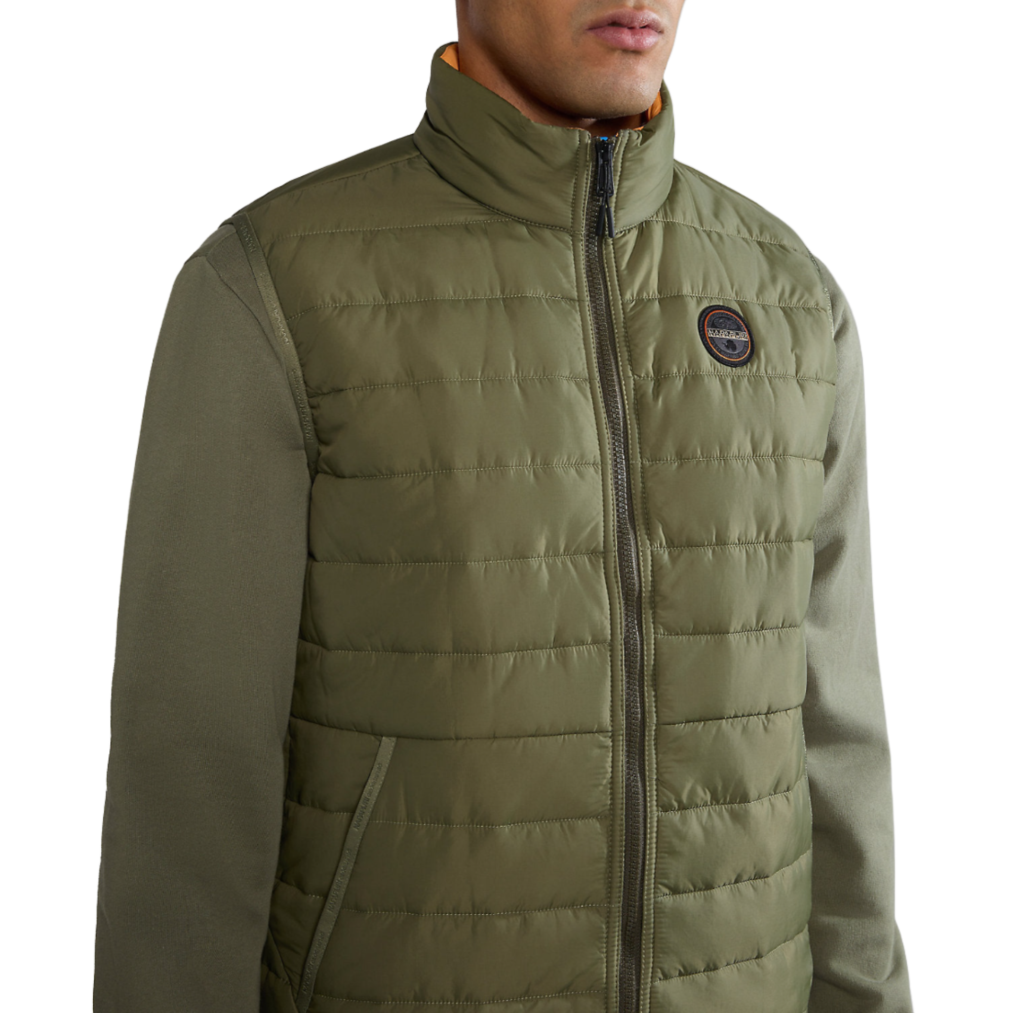 Product image 6 of 6 of Napapijri Men's Acalmar Vest - Green Lichen
