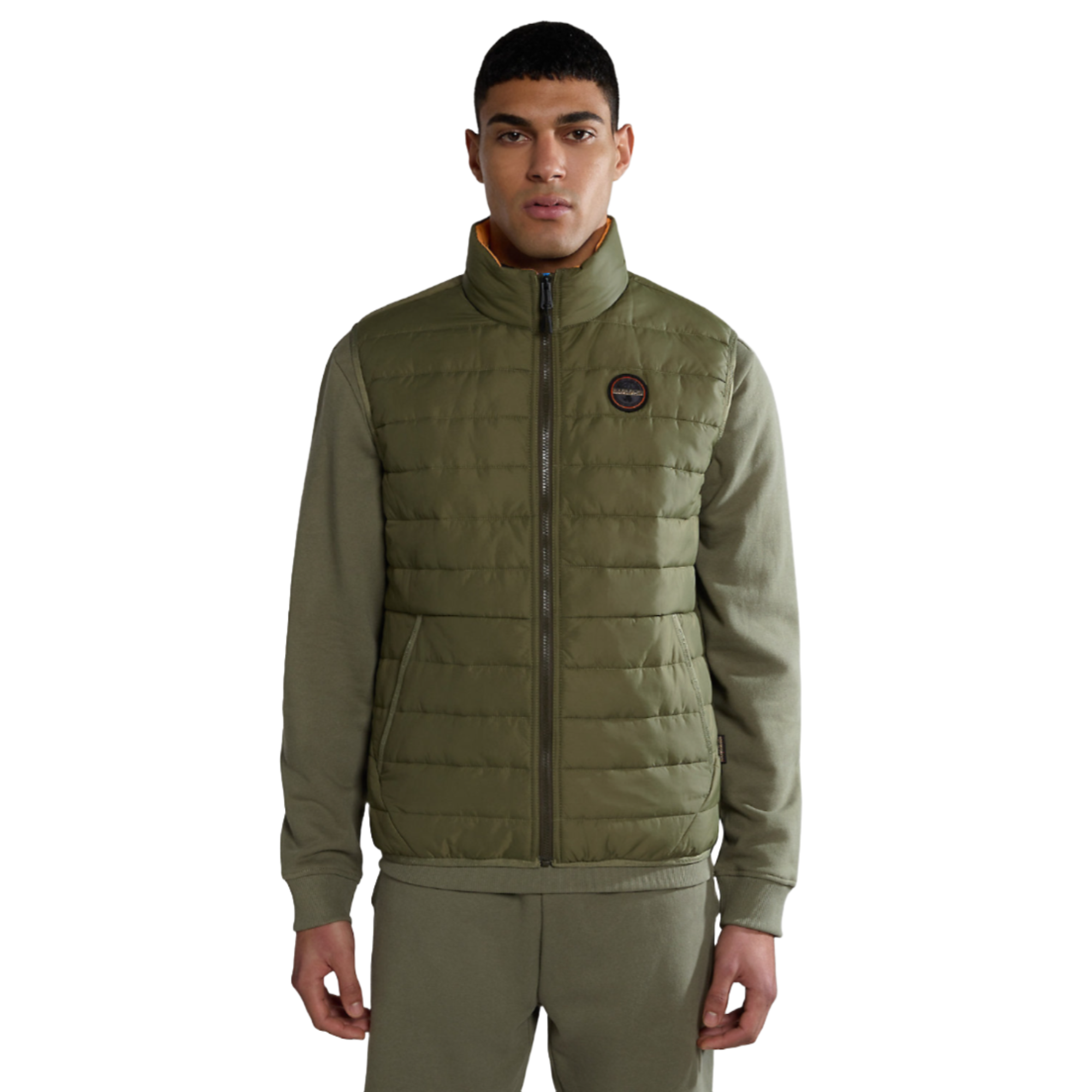 Product image 4 of 6 of Napapijri Men's Acalmar Vest - Green Lichen