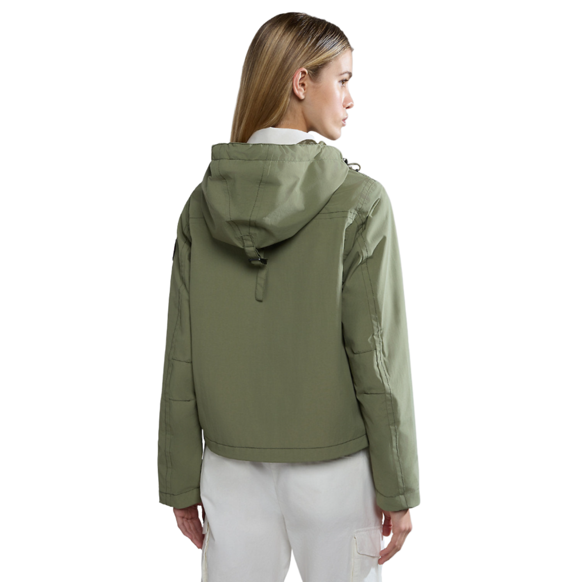 Product image 5 of 6 of Napapijri Women's Rainforest Open Summer Jacket - Green Lichen