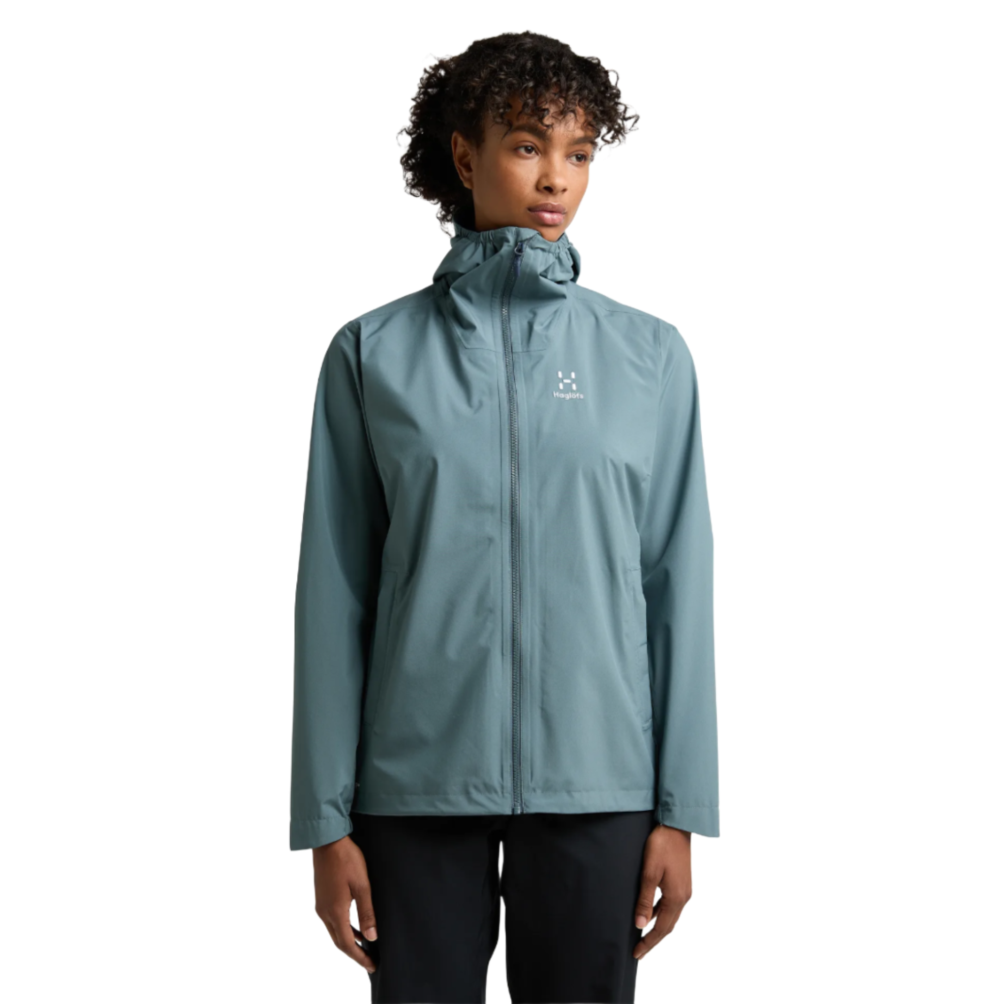 Product image 3 of 6 of Haglöfs Women's Korp Proof Jacket - Steel Blue