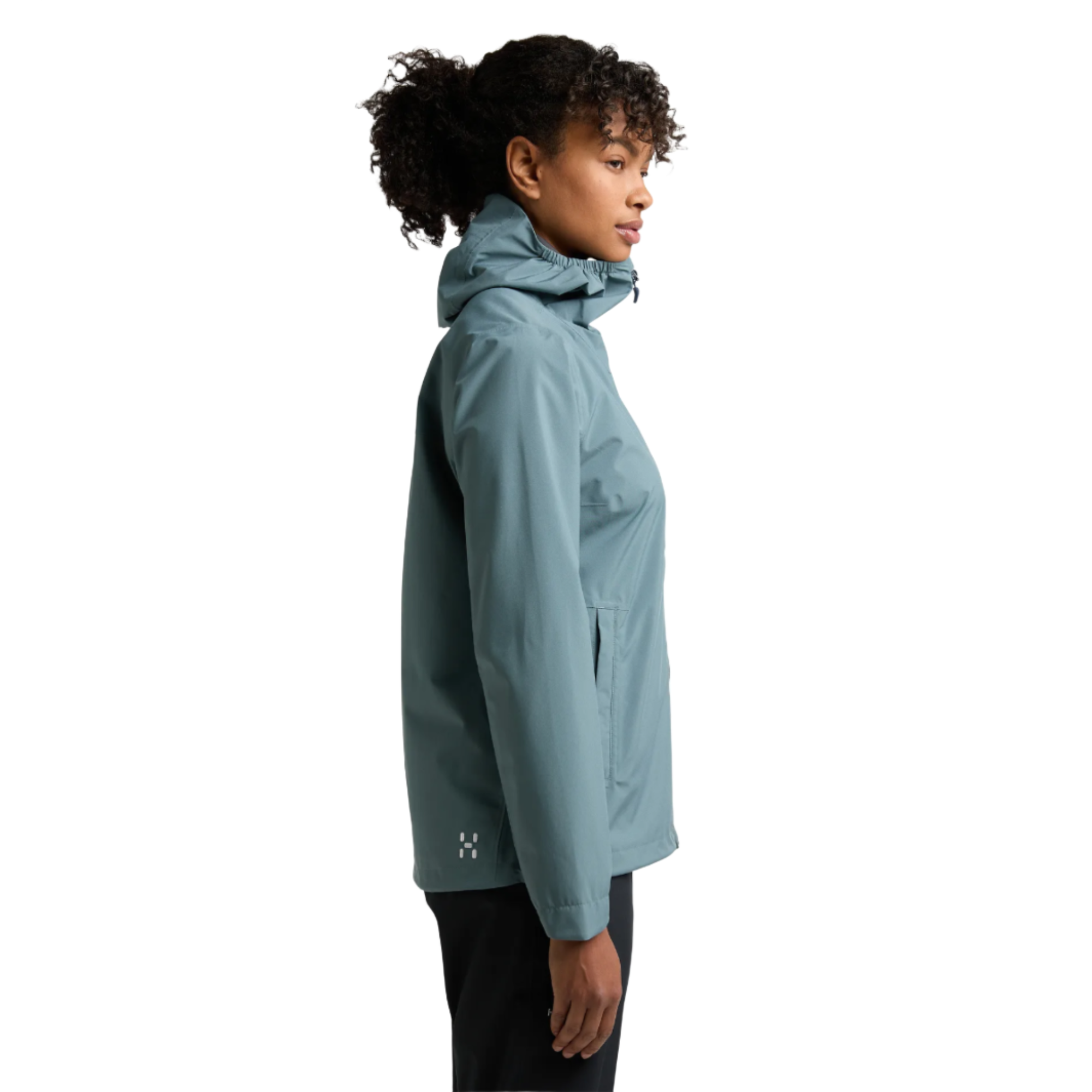 Product image 4 of 6 of Haglöfs Women's Korp Proof Jacket - Steel Blue
