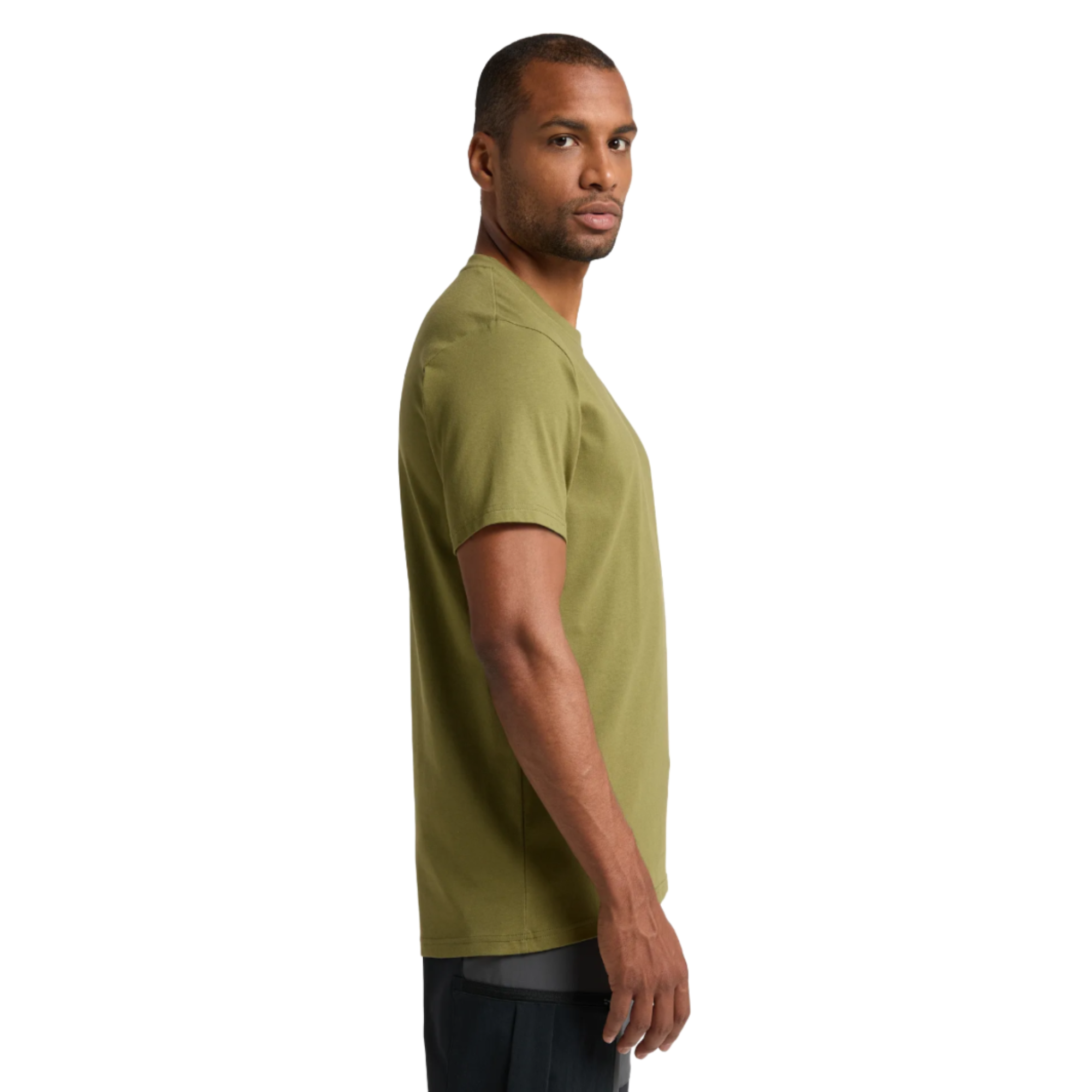 Product image 4 of 5 of Haglöfs Men's Outsider By Nature Tee - Olive Green