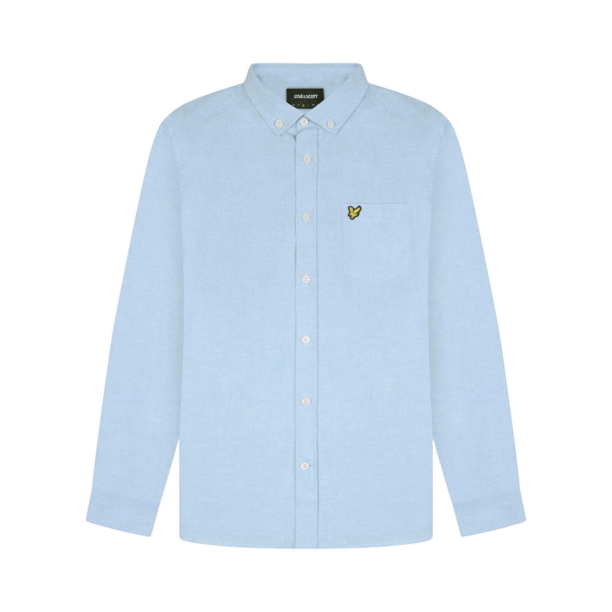 Product image 5 of 5 of Lyle & Scott Men's Lightweight Oxford Shirt - Riviera