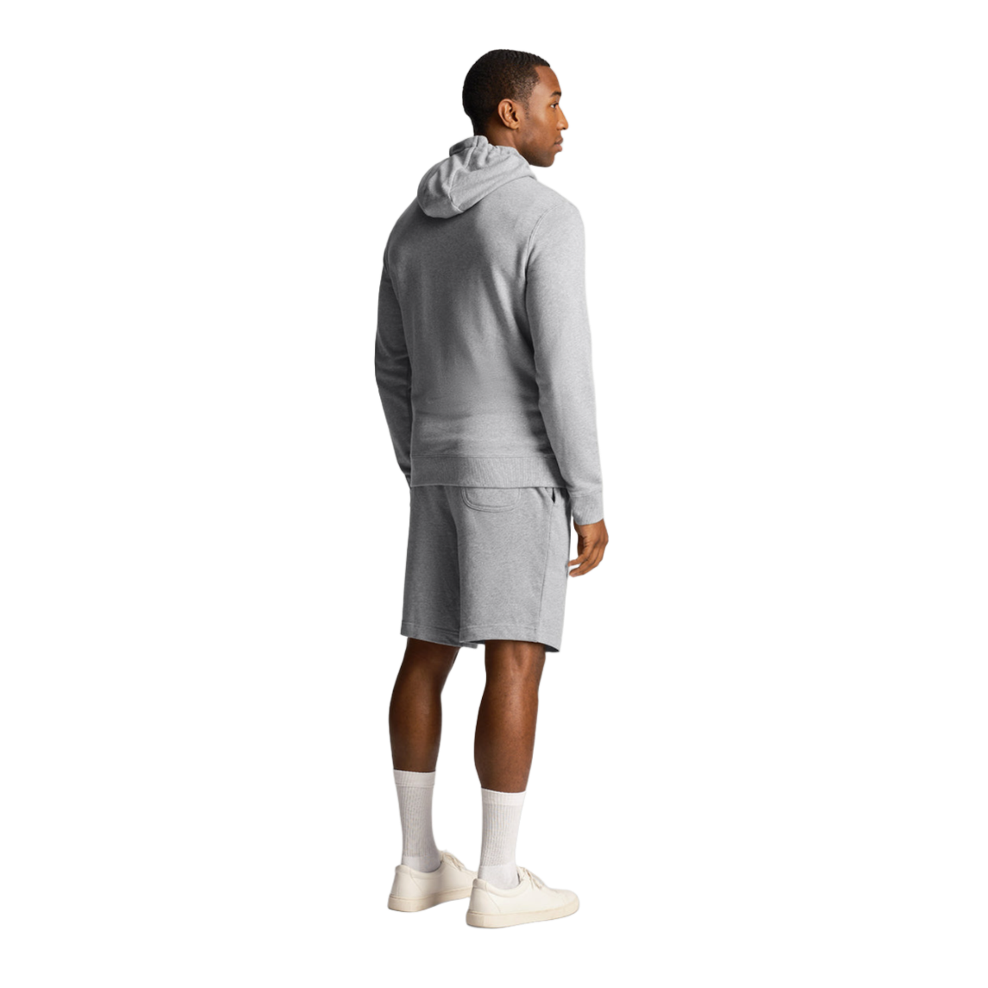 Product image 4 of 5 of Lyle & Scott Men's Pullover Hoodie - Mid Grey Marl