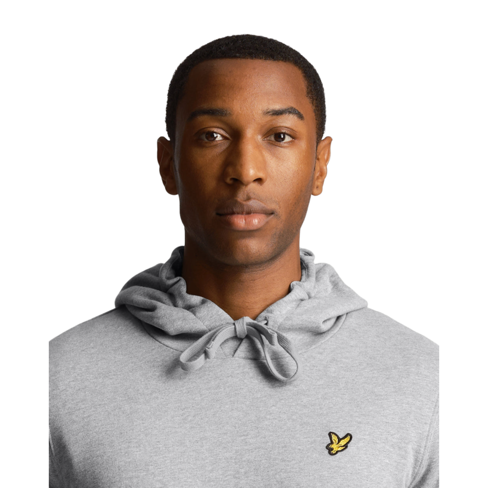 Product image 5 of 5 of Lyle & Scott Men's Pullover Hoodie - Mid Grey Marl